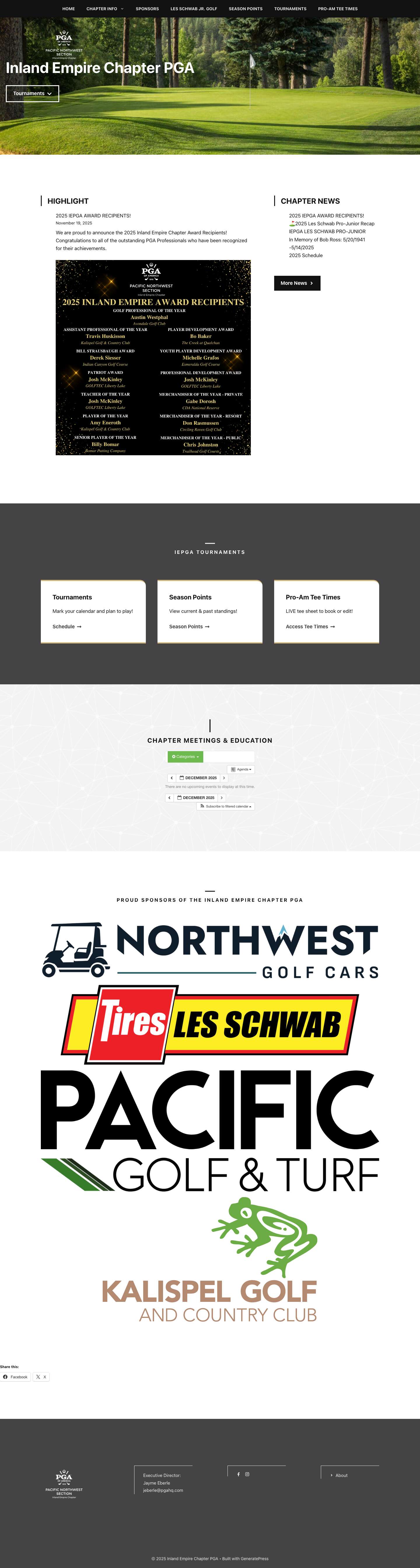 Inland Empire Chapter PGA - Full Screenshot