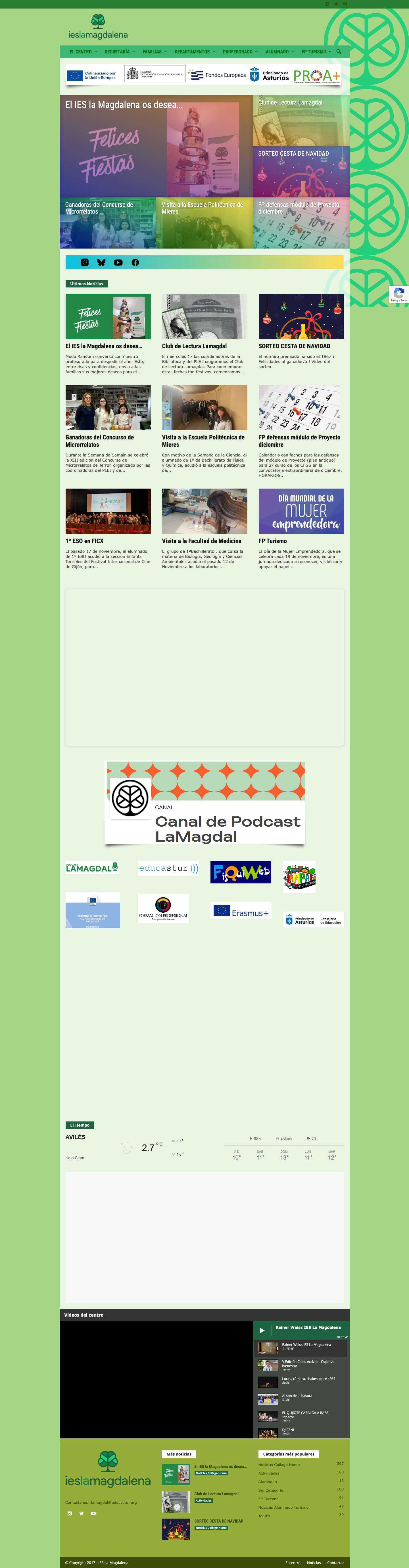 IES La Magdalena | IES La Magdalena - Full Screenshot