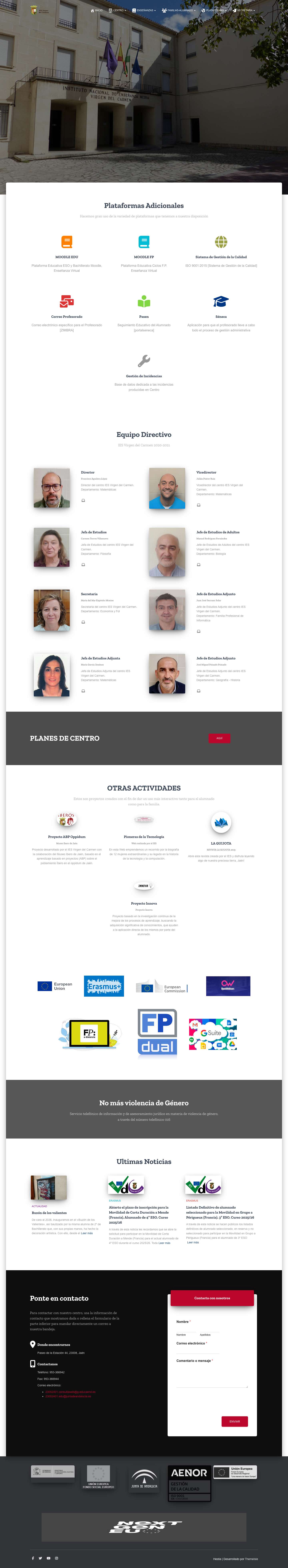 IES Virgen Del Carmen - Full Screenshot