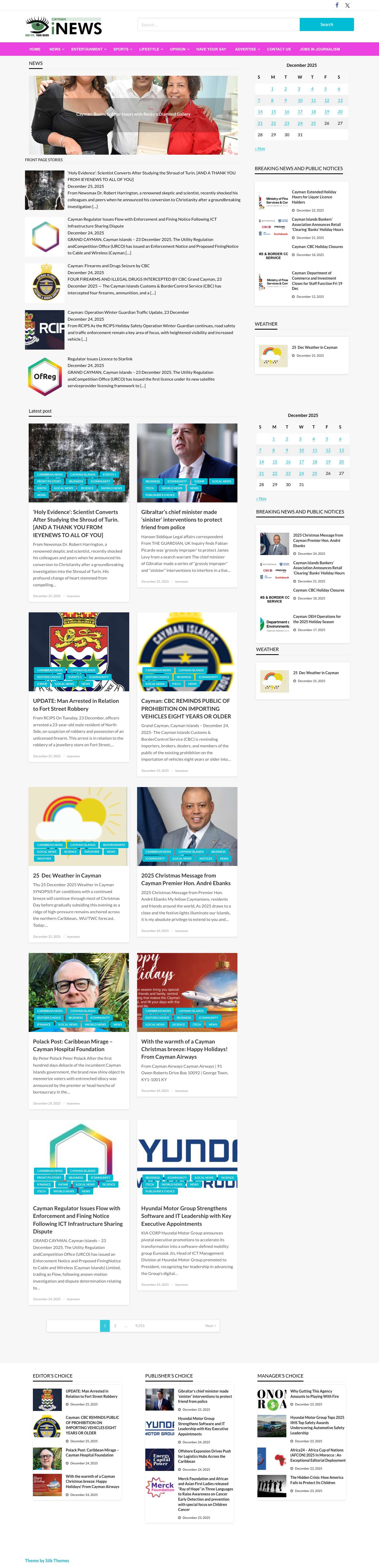 IEyeNews - iLocal News Archives - Full Screenshot