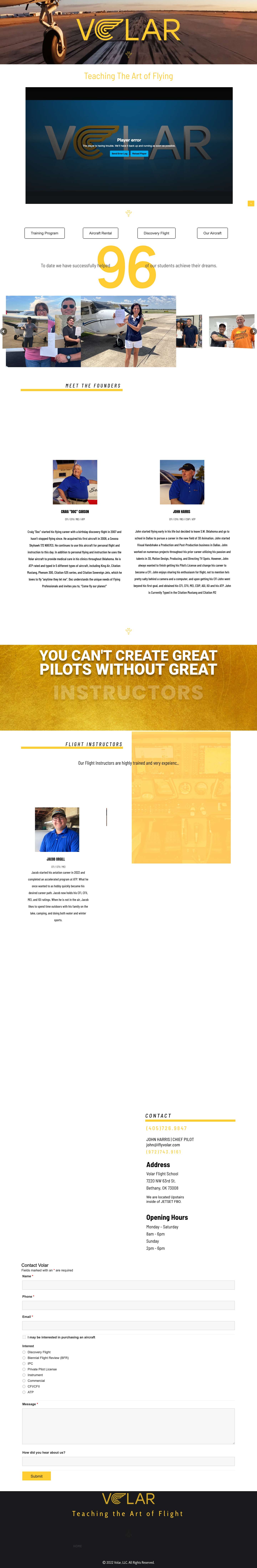 iflyvolar – Teaching the Art of Flying - Full Screenshot