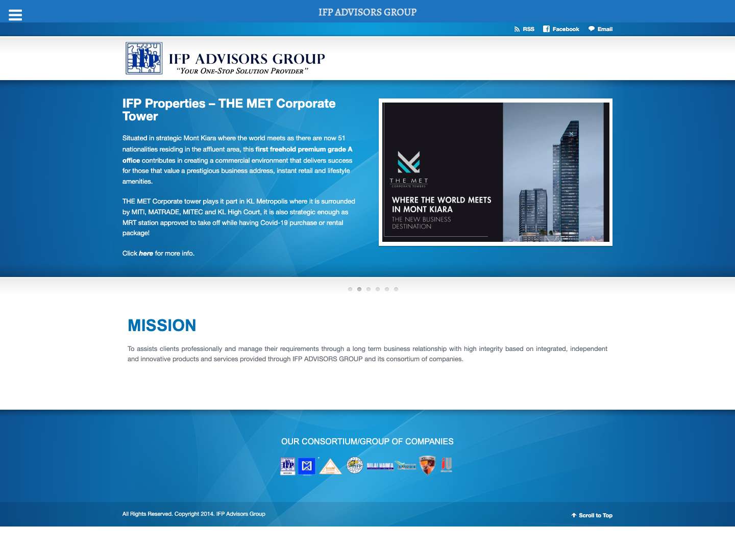 IFP ADVISORS GROUP - Full Screenshot