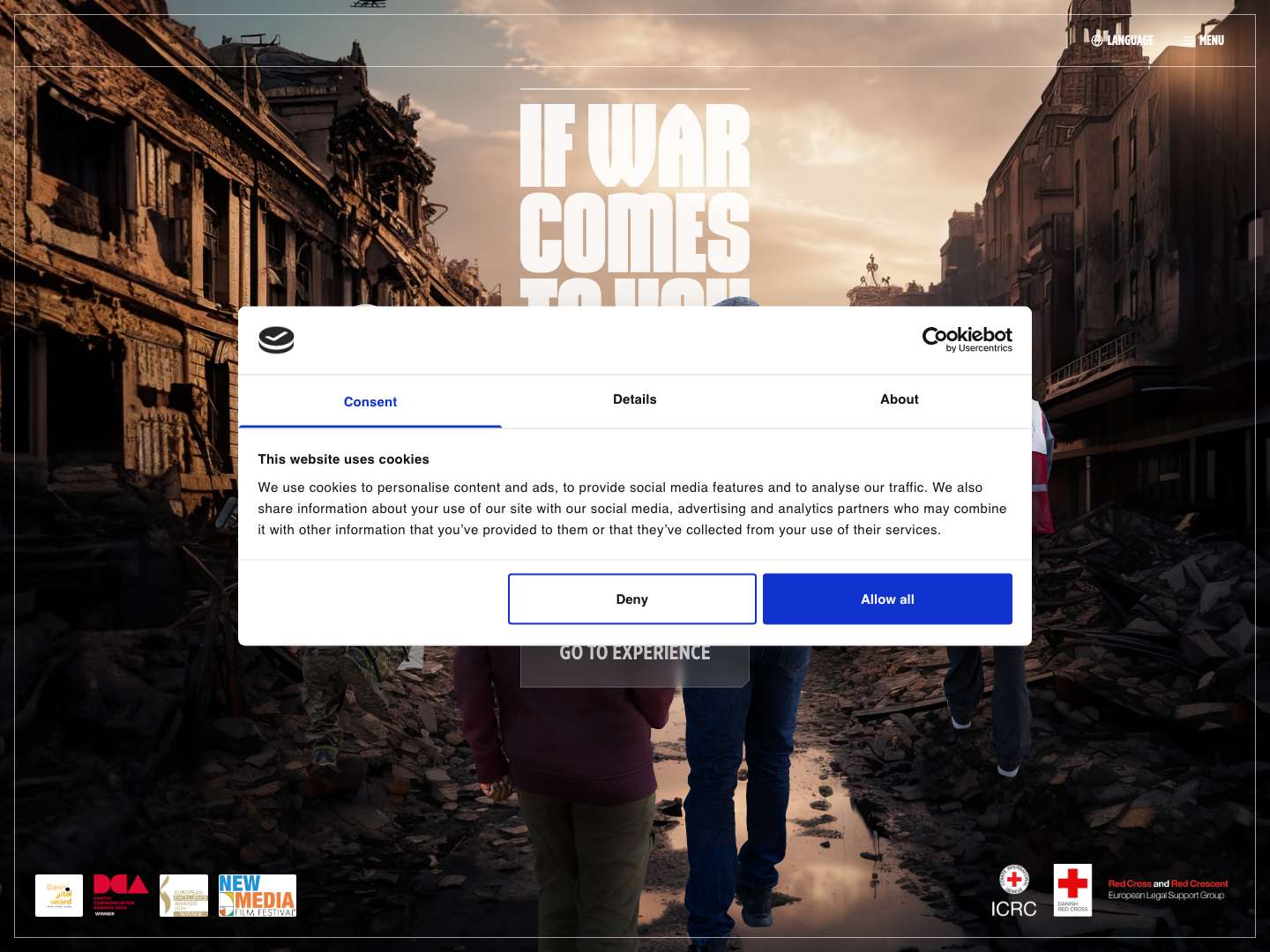 If War Comes To You - An interactive video experienceIf War Comes To You - An interactive video experience - Full Screenshot