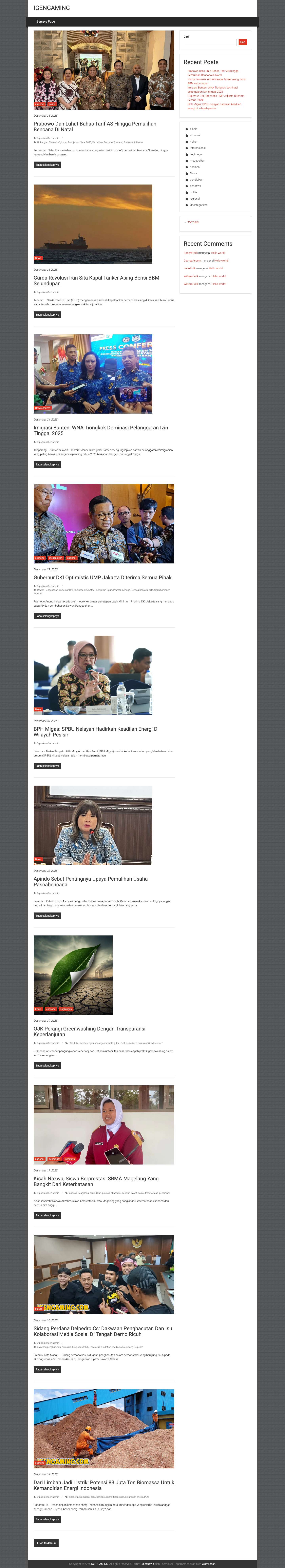 IGENGAMING - - Full Screenshot