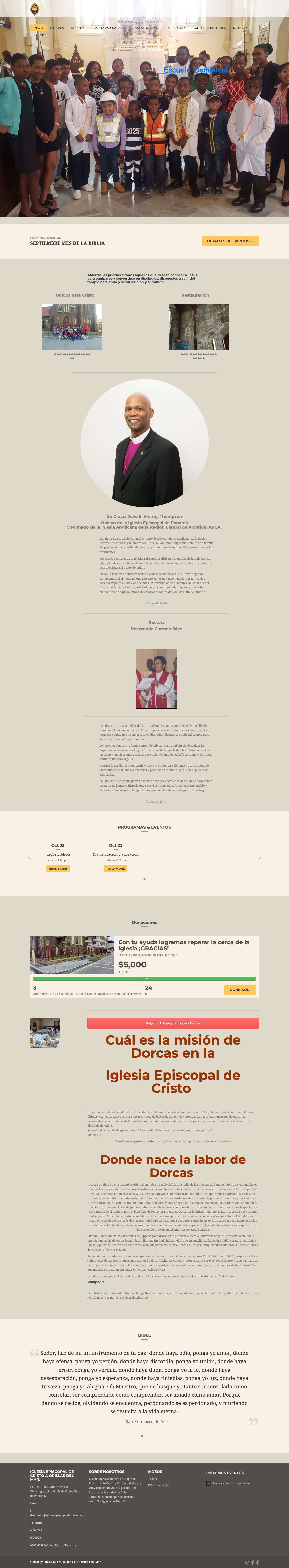 Iglesia Episcopal de Cristo – Iglesia Episcopal de Cristo - Full Screenshot