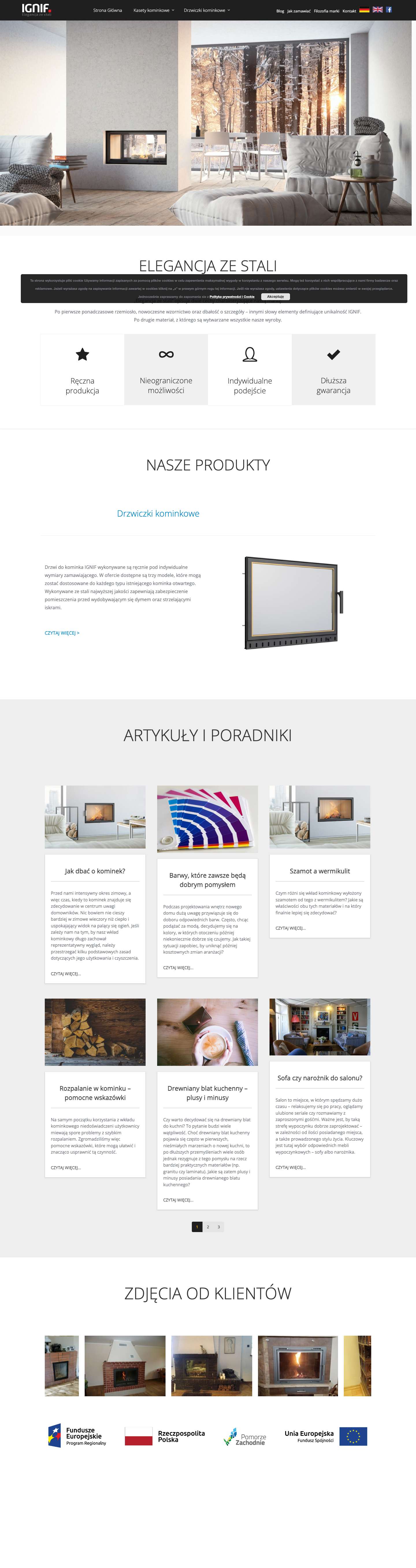 IGNIF.COM - Elegancja ze stali. | - Full Screenshot