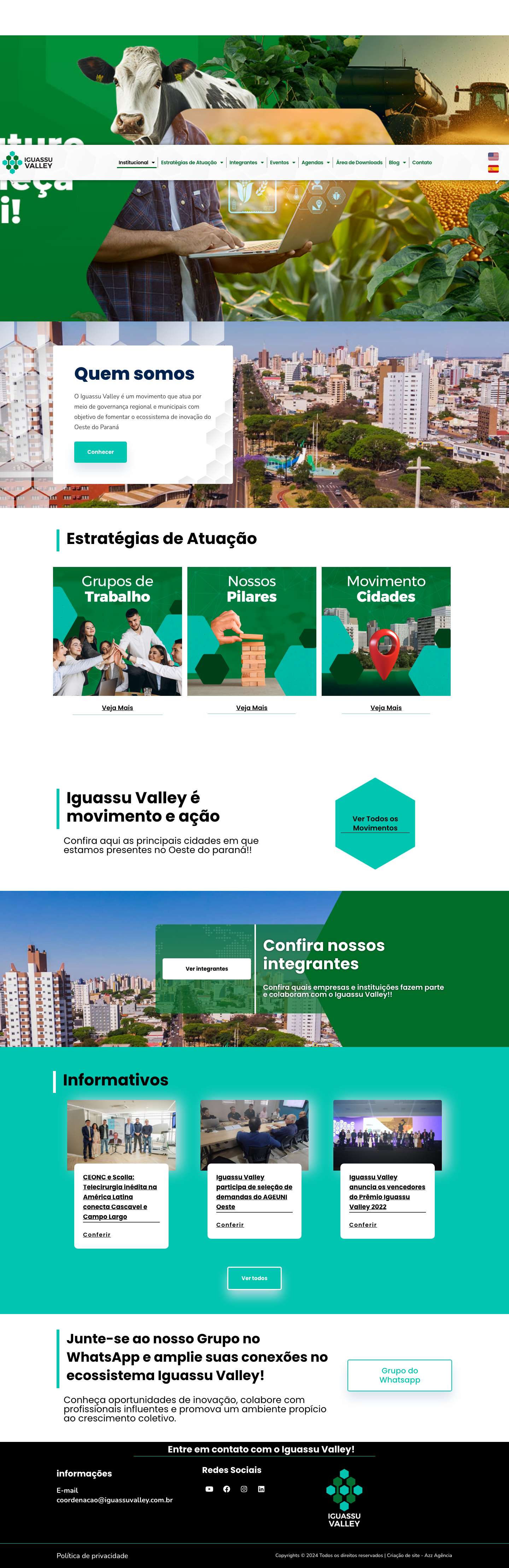 Inicio - Iguassu Valley - Full Screenshot