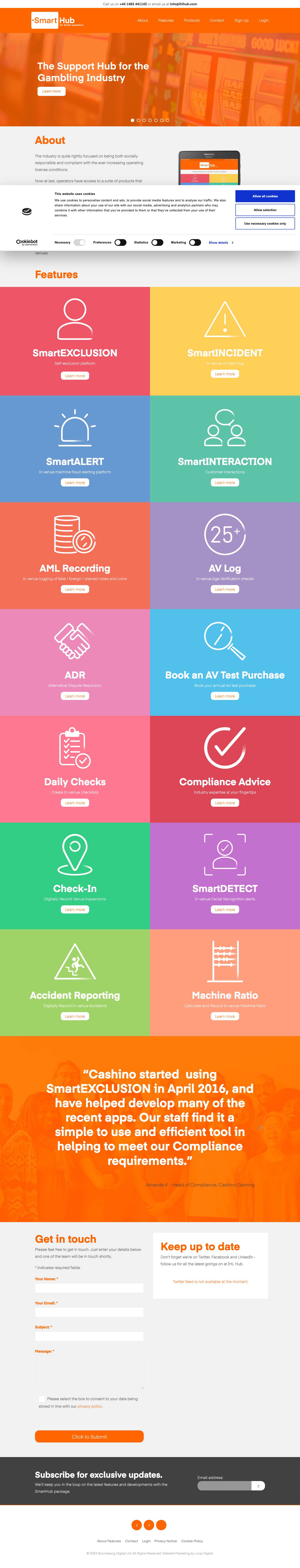 IHL SmartHub - Full Screenshot