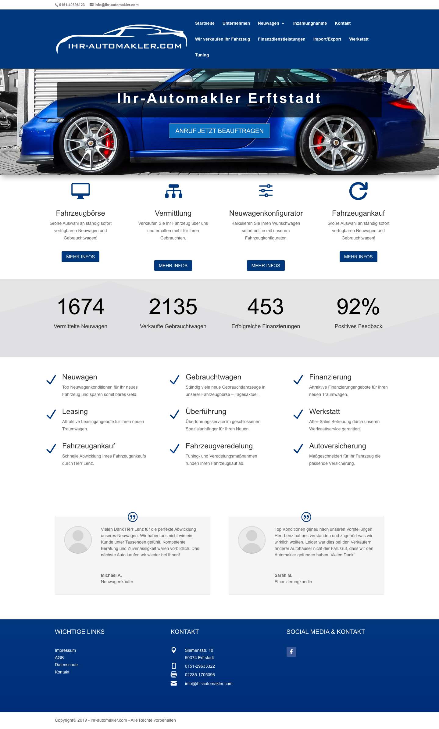 Startseite | Ihr-Automakler.com - Full Screenshot