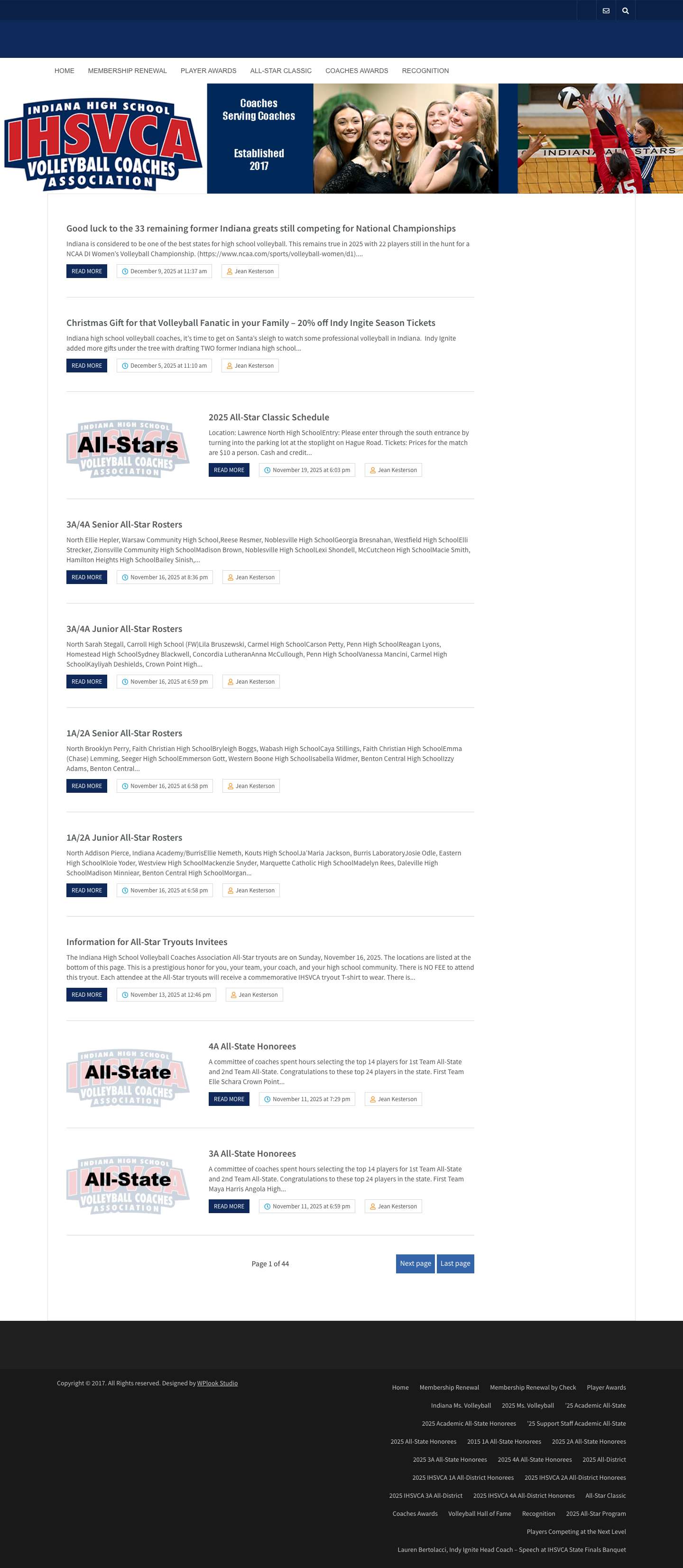 IHSVCA - Full Screenshot