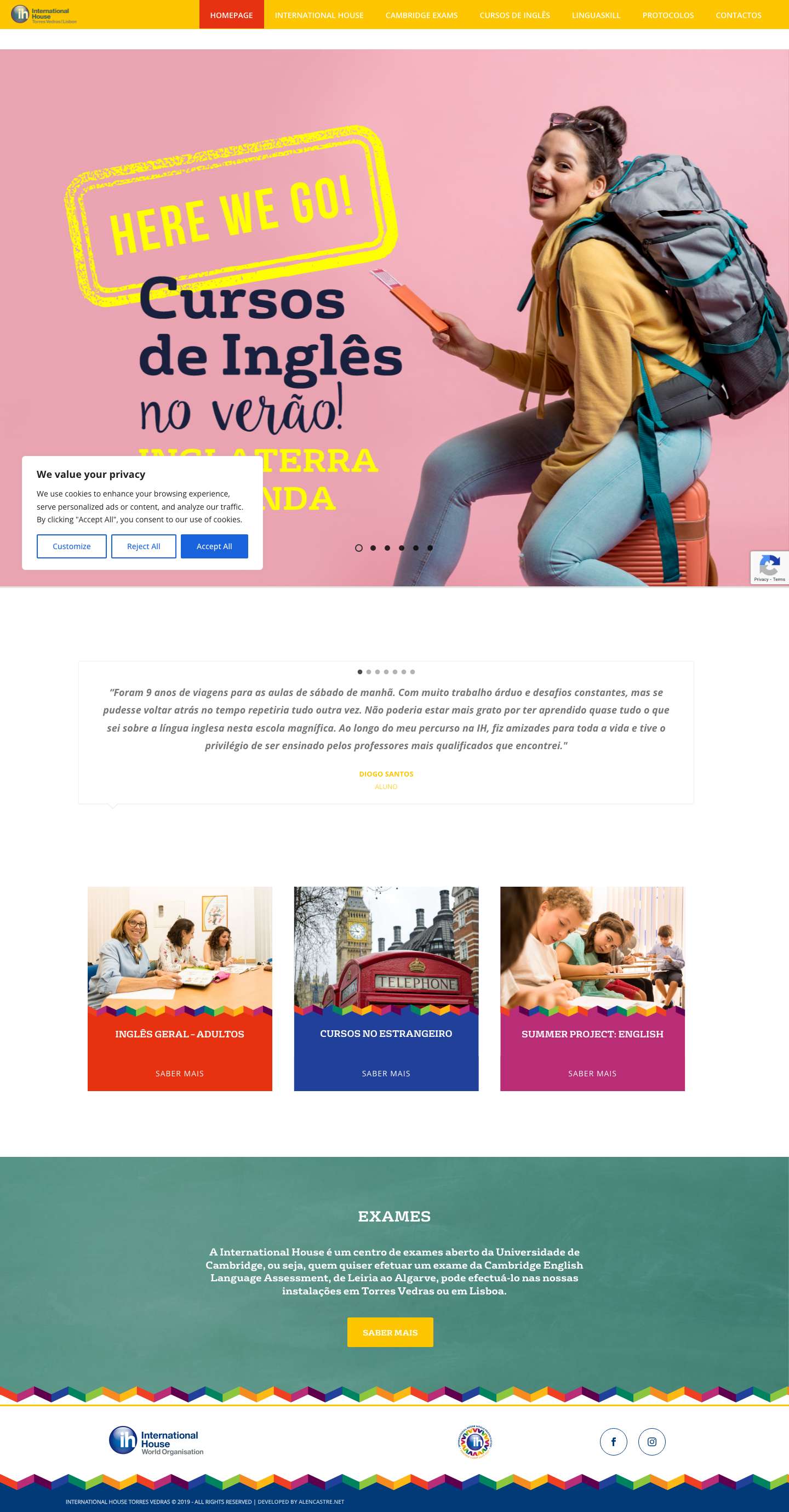 International House Torres Vedras – International House Torres Vedras - Full Screenshot