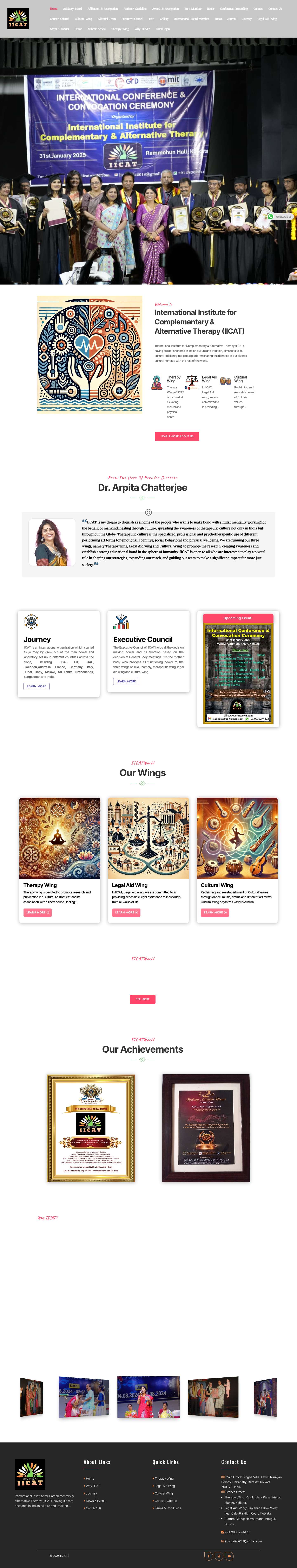 Home - IICat World - Full Screenshot