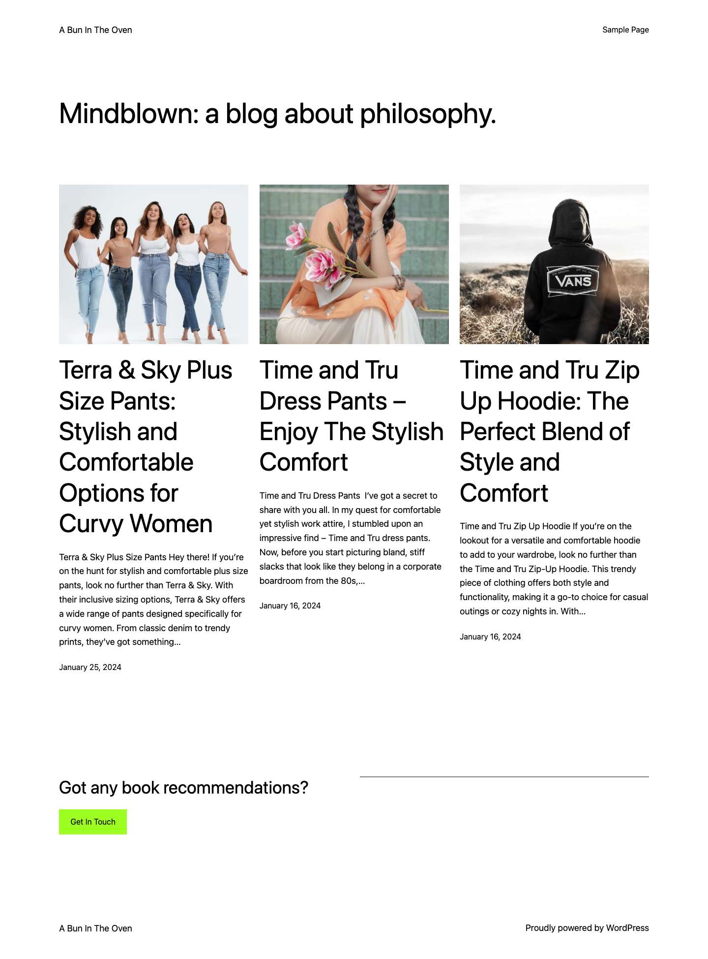 A Bun In The Oven - Full Screenshot