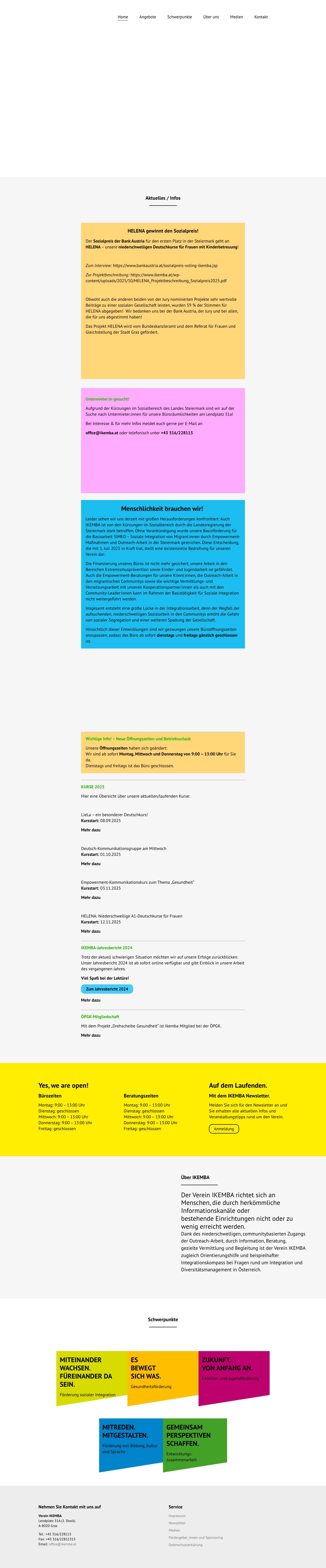 Home - IKEMBAFacebookInstagram - Full Screenshot