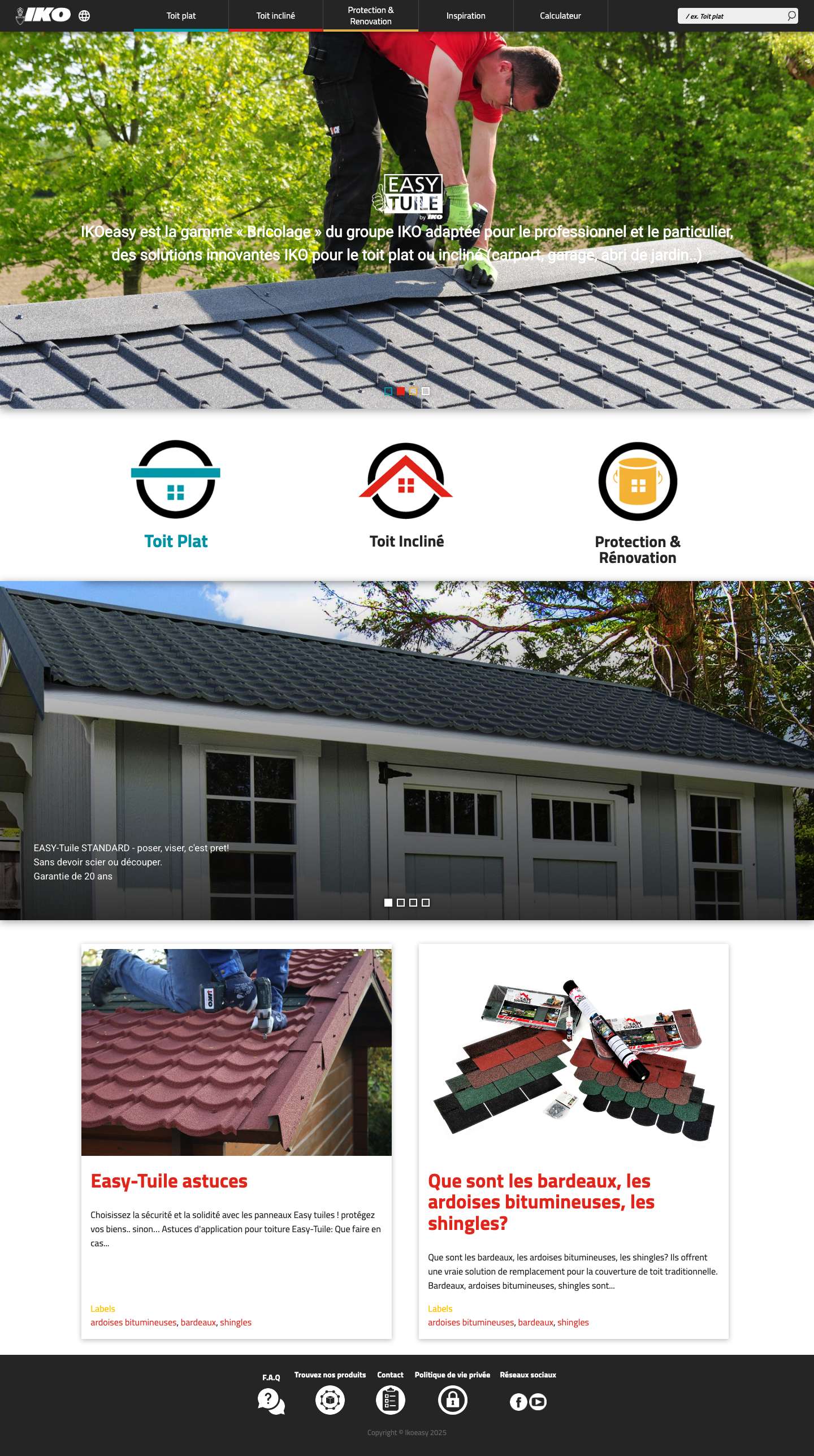 IKOeasy: La solution étanche pour toit, mur, cave & jardin - Full Screenshot