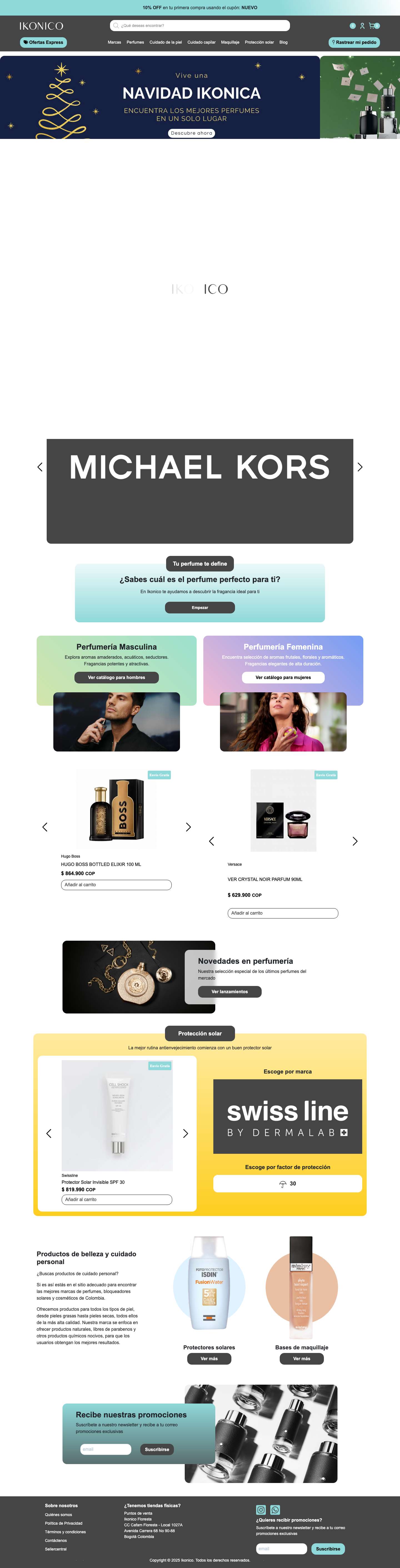 Ikonico: La tienda que más beneficios te da en ColombiaIkonico: La tienda que más beneficios te da en Colombia - Full Screenshot