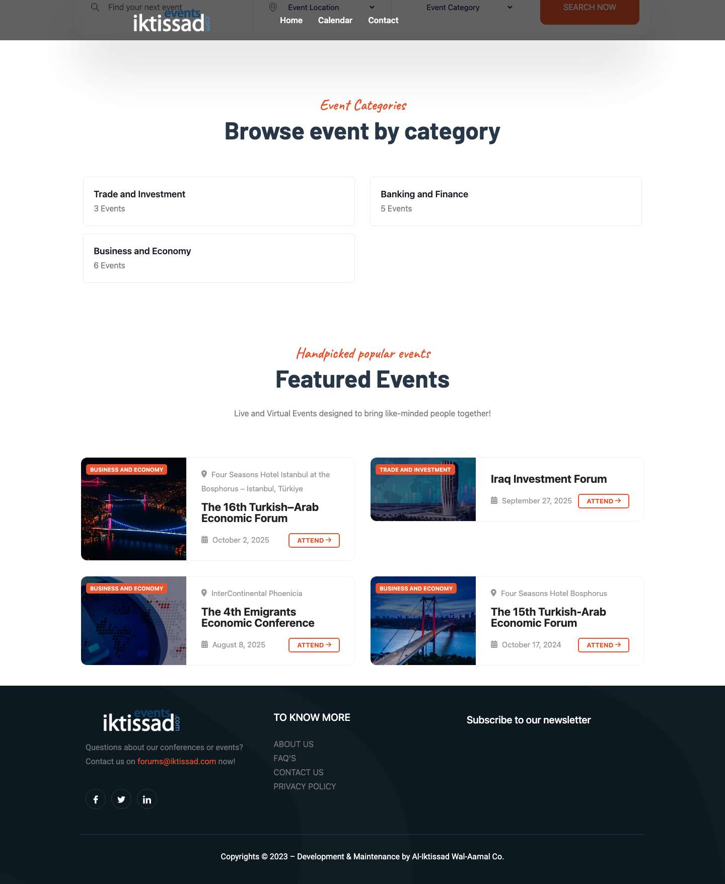 Home - Iktissad EventsCloseCloseCloseCloseCloseClose - Full Screenshot