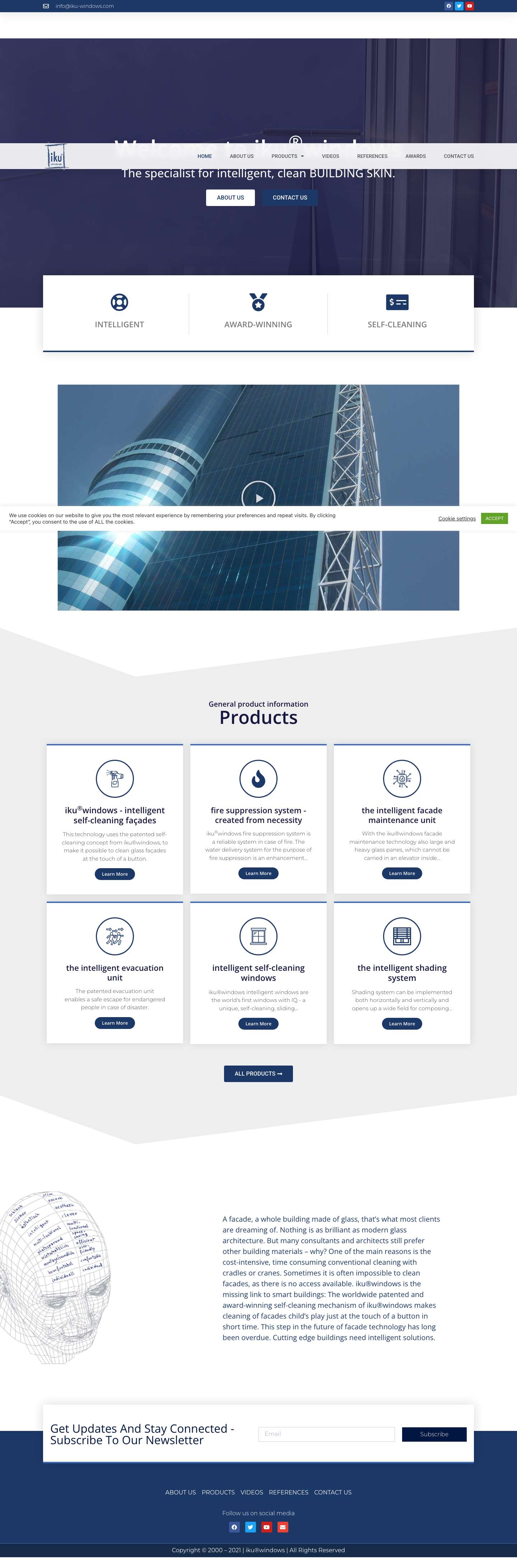 iku®windows – intelligent facade systems - Full Screenshot