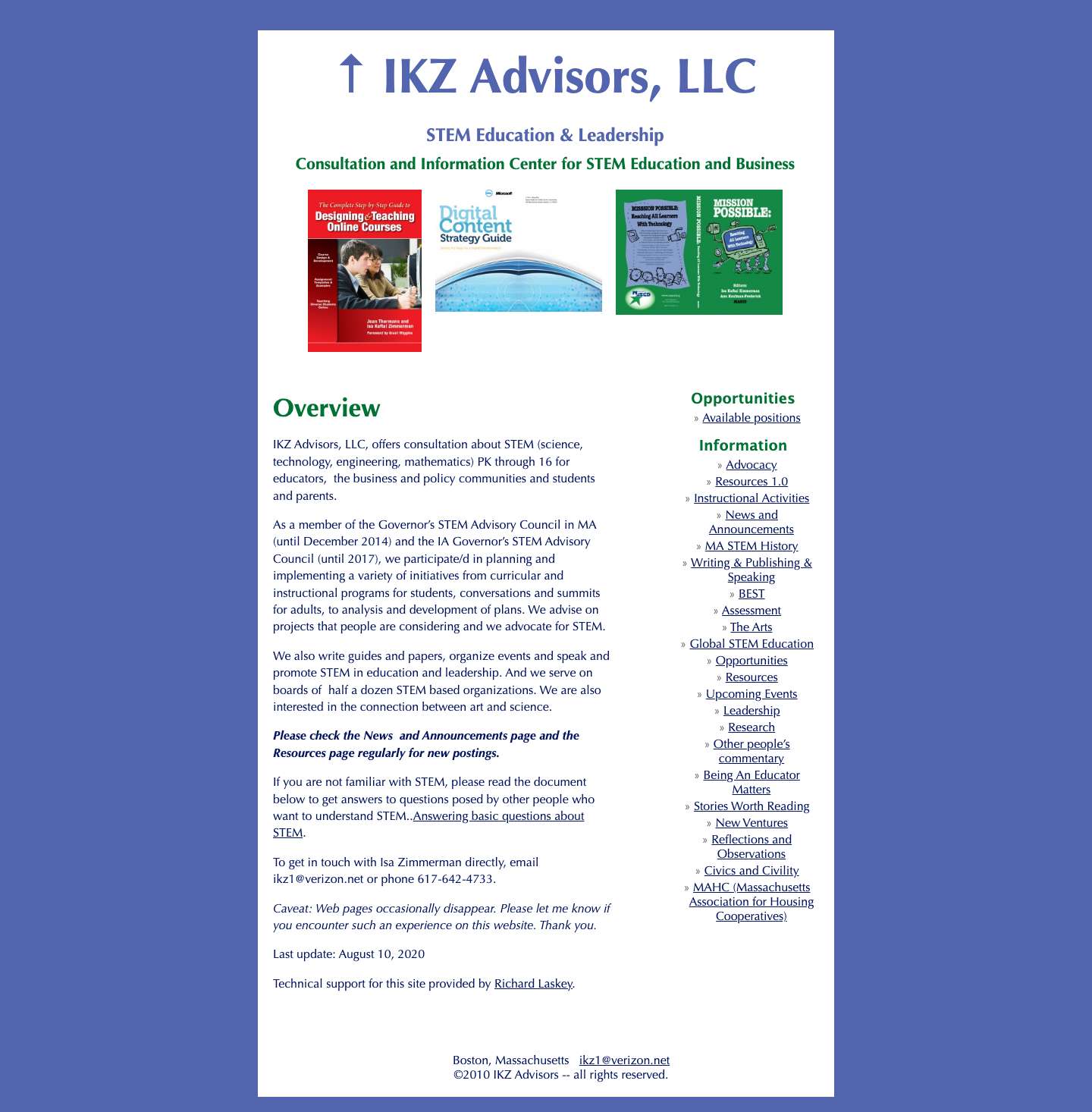 IKZ Advisors, LLC - Full Screenshot