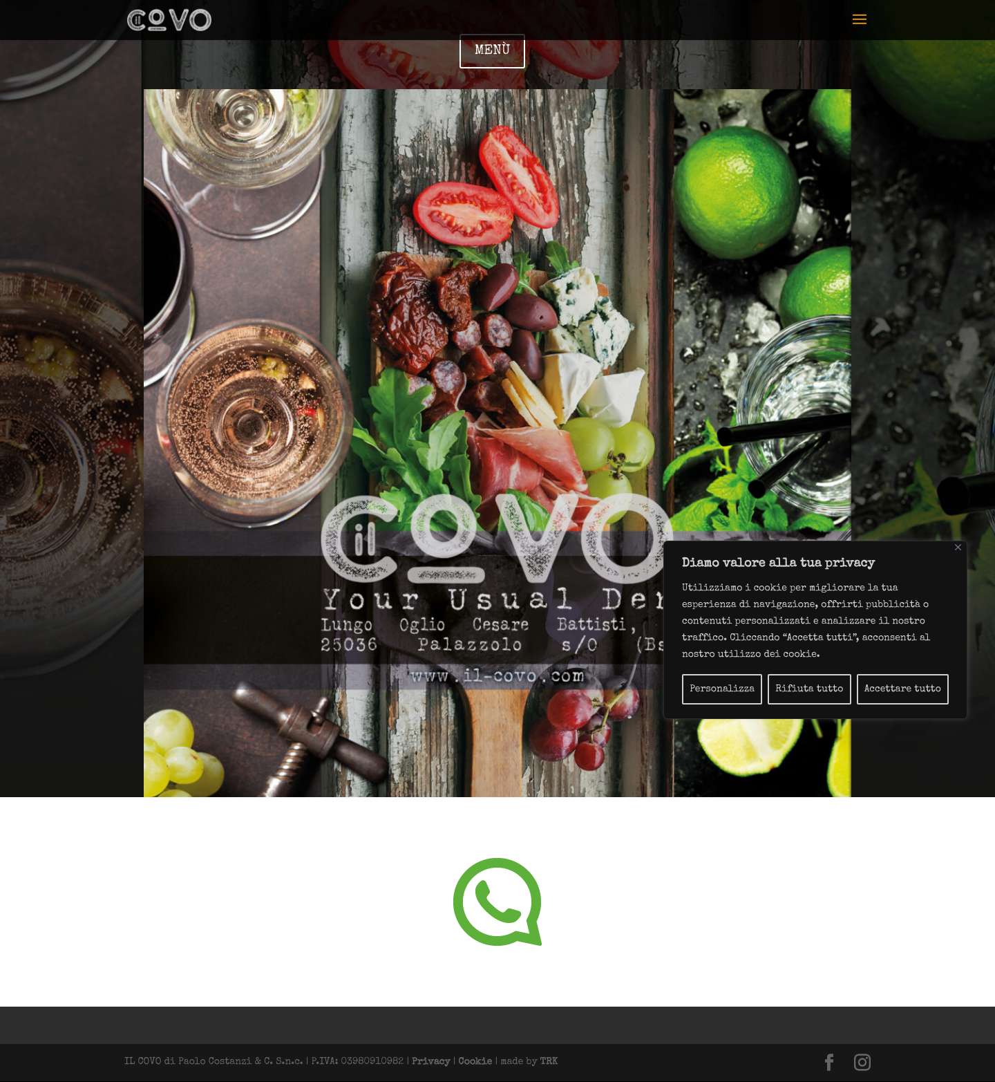 il Covo | your usual den - Full Screenshot