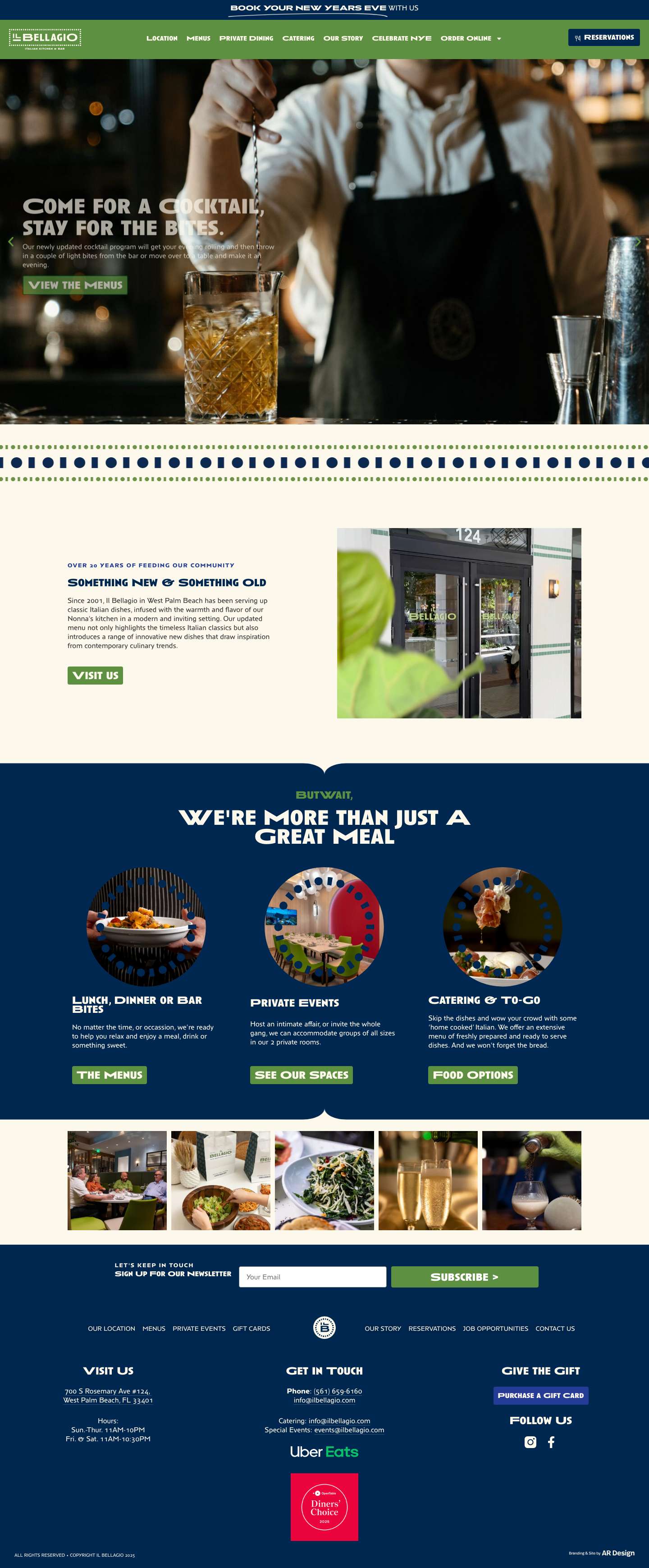 Il Bellagio - Italian Kitchen & Bar - West Palm Beach - Full Screenshot