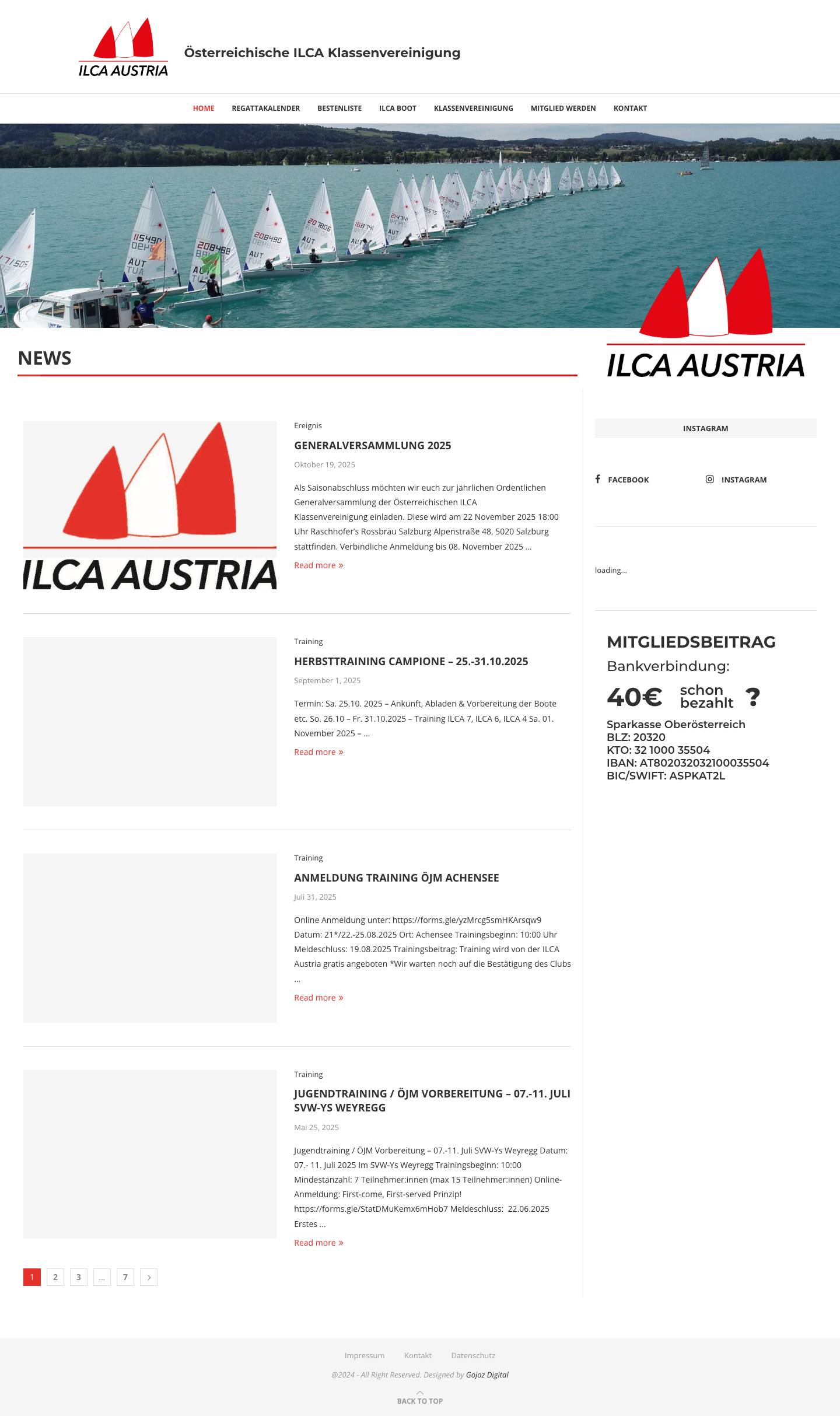 ILCA AUSTRIA - Full Screenshot