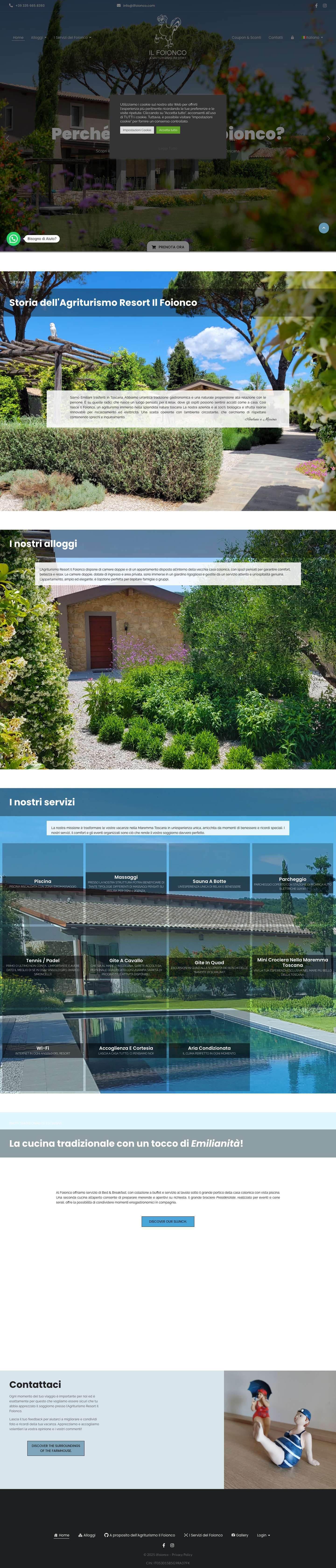 Agriturismo Resort Il Foionco: Vacanze nella Maremma ToscanaWhatsApp - Full Screenshot