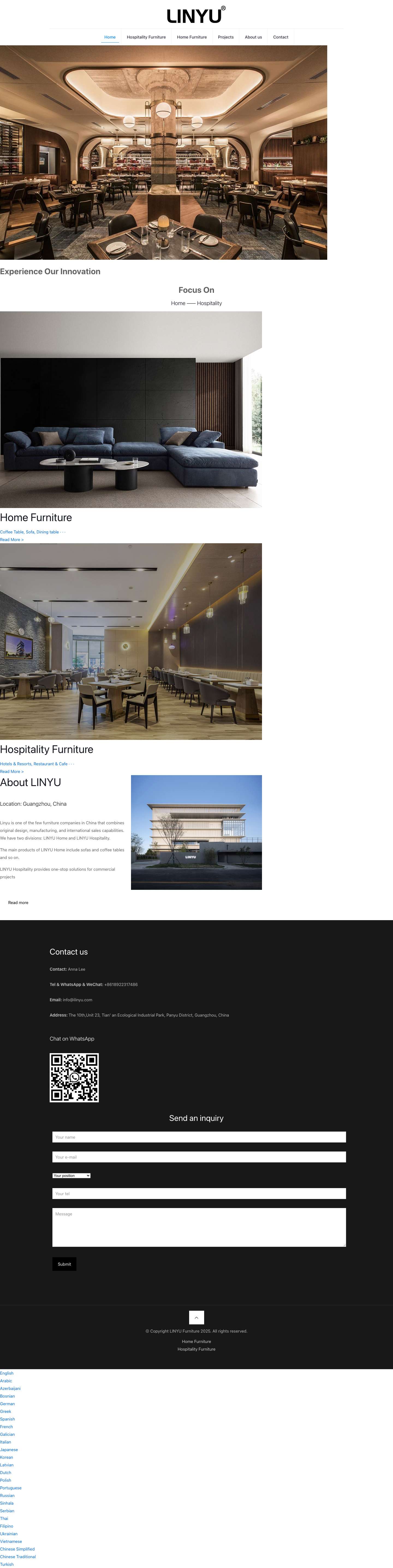 Home - Linyu - Full Screenshot