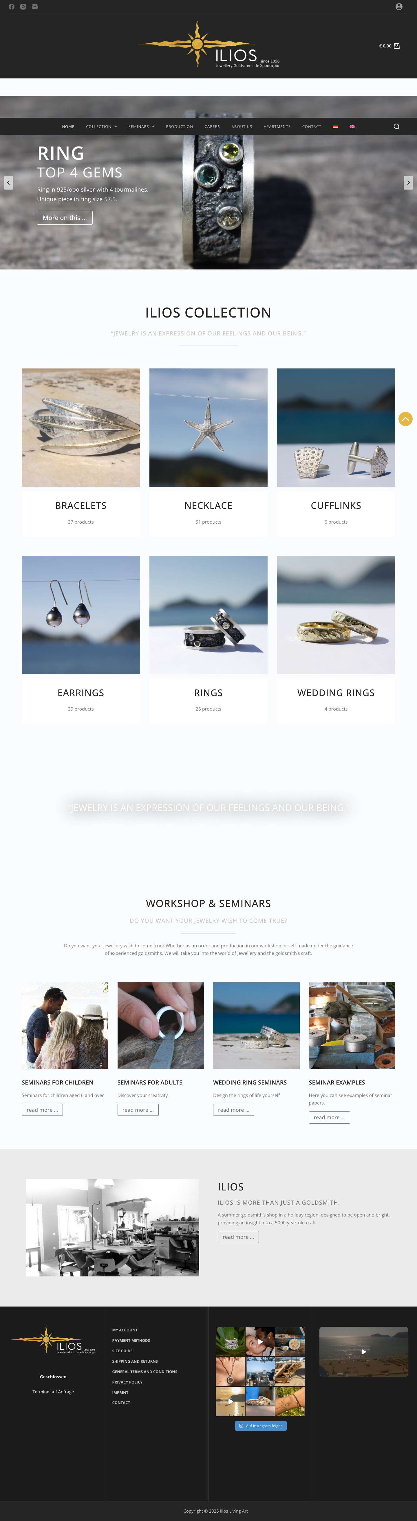 Startseite - Ilios Living ArtPlay - Full Screenshot