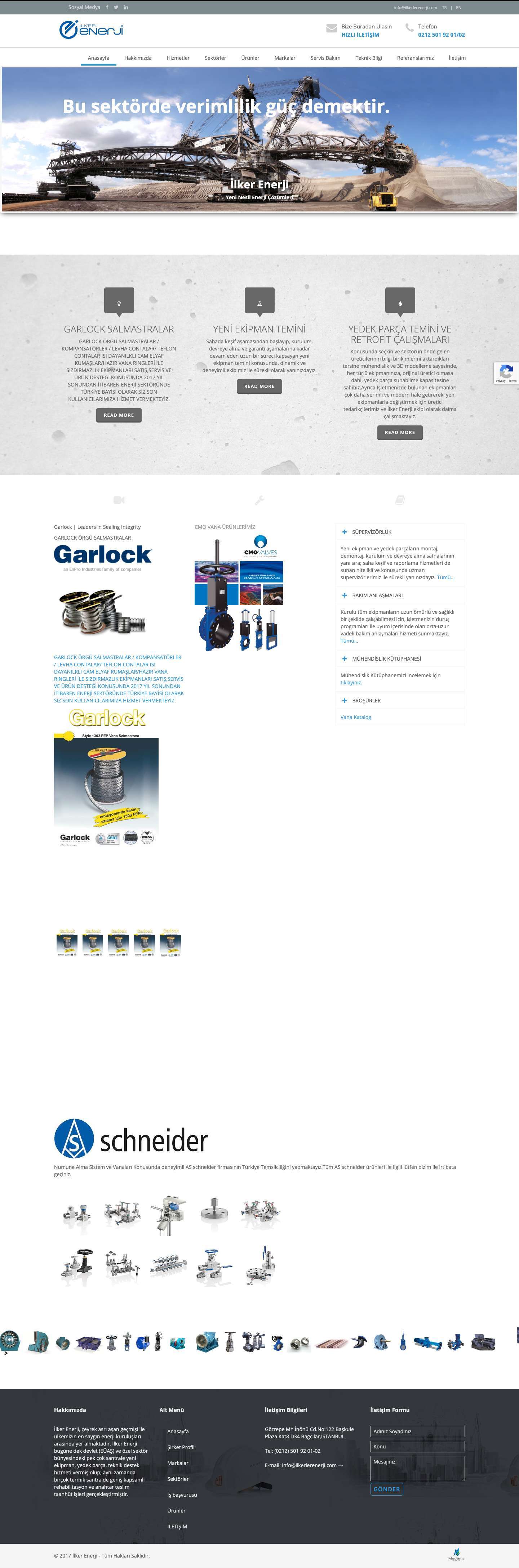 İLKER ENERJİ - Full Screenshot