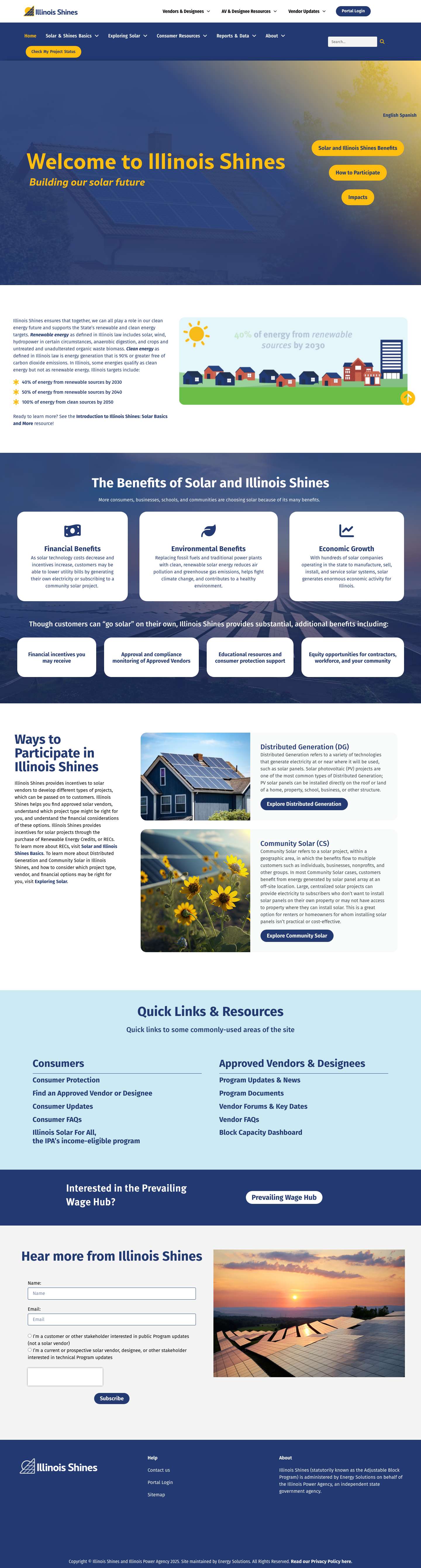 Illinois Shines – Building Our Solar Future - Full Screenshot
