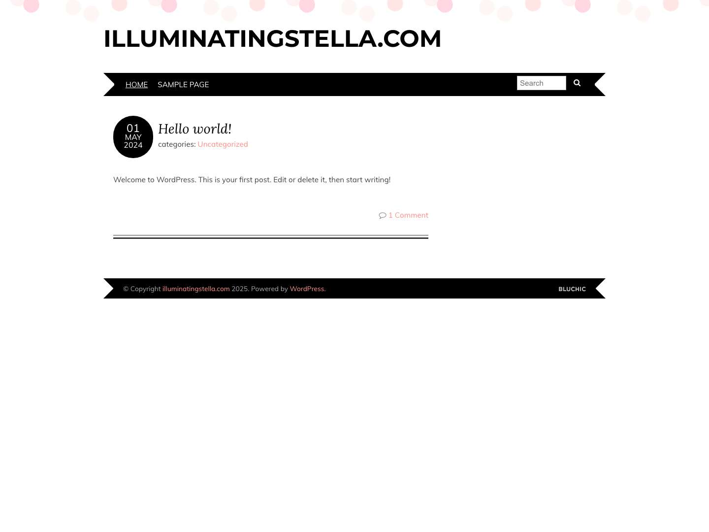 illuminatingstella.com - Full Screenshot