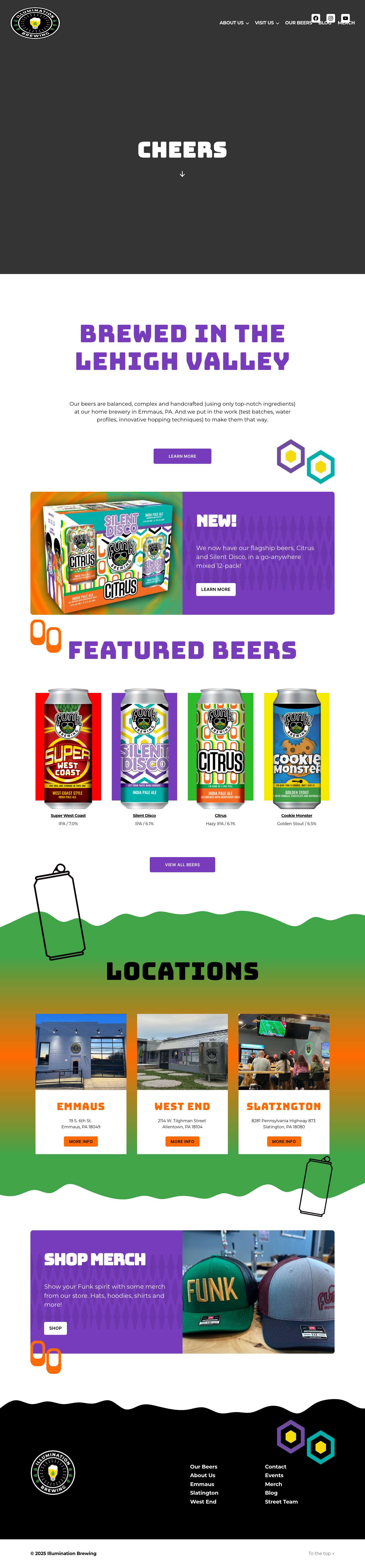 Cheers - Illumination Brewing - Full Screenshot