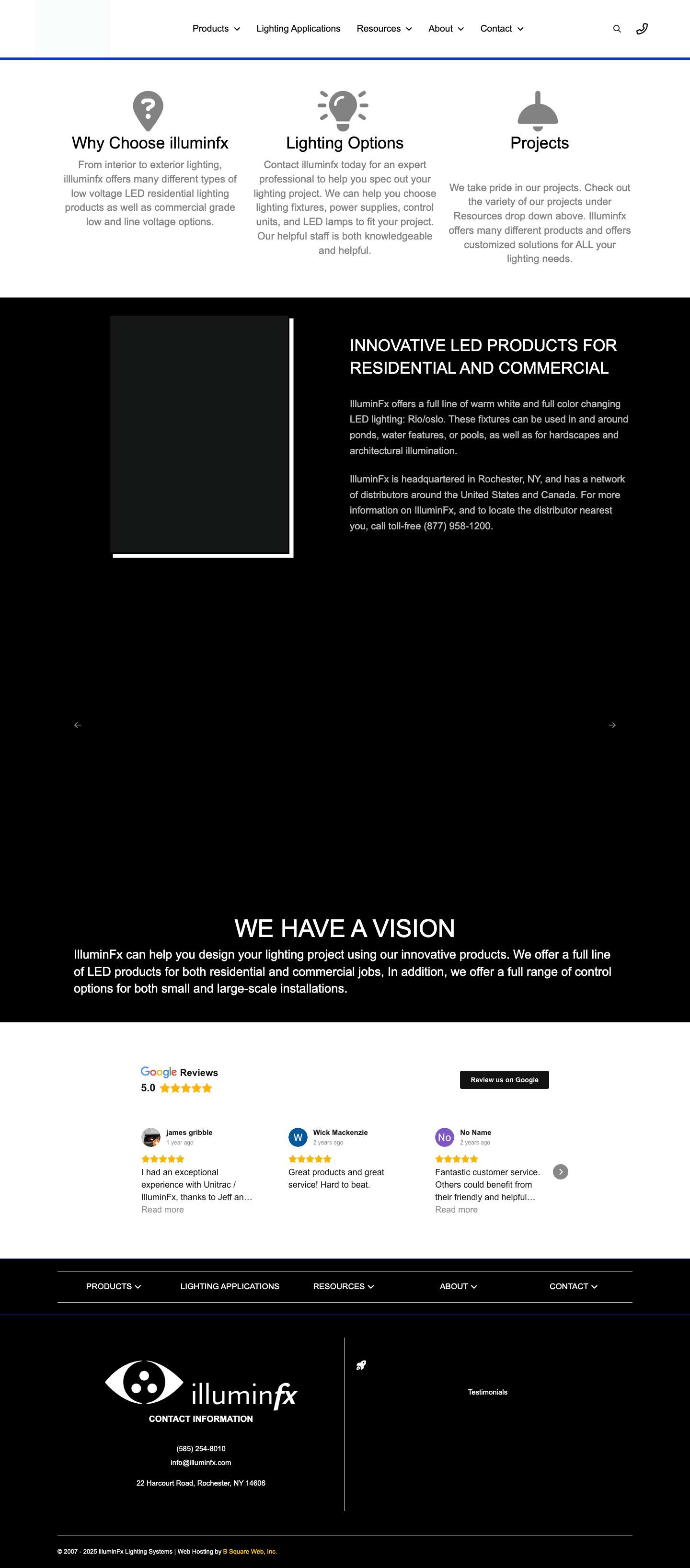 Innovative Lighting Systems- IlluminFX - Full Screenshot