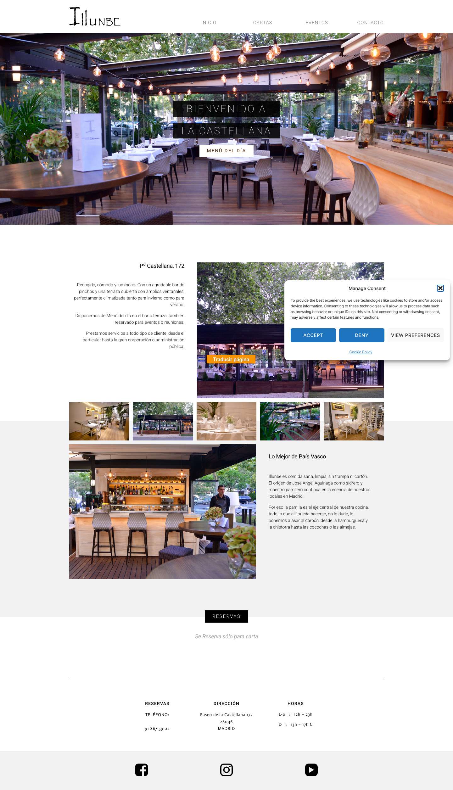 Restaurante Illunbe – la mejor gastronomía Donostiarra en MadridLogo IllunbeAsset 1Asset 1Youtube Icon - Full Screenshot