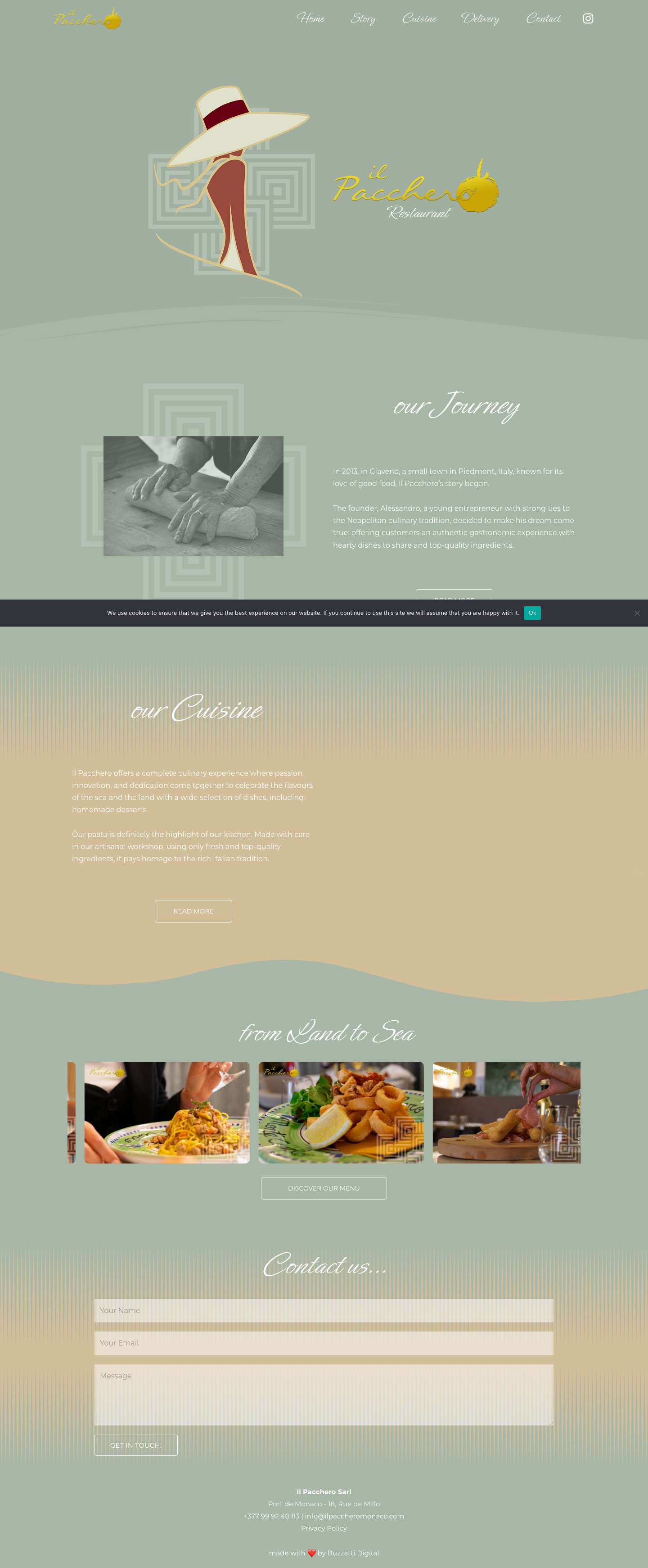 il Pacchero Monaco – Il Pacchero Monaco - Full Screenshot