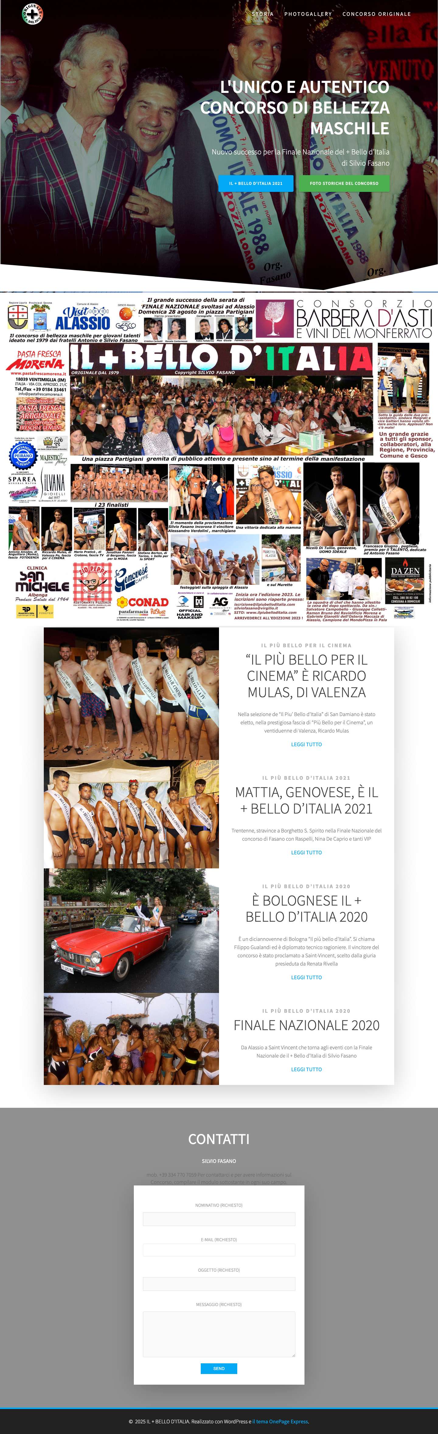 IL CONCORSO ORIGINALE - IL + BELLO D'ITALIA - Full Screenshot