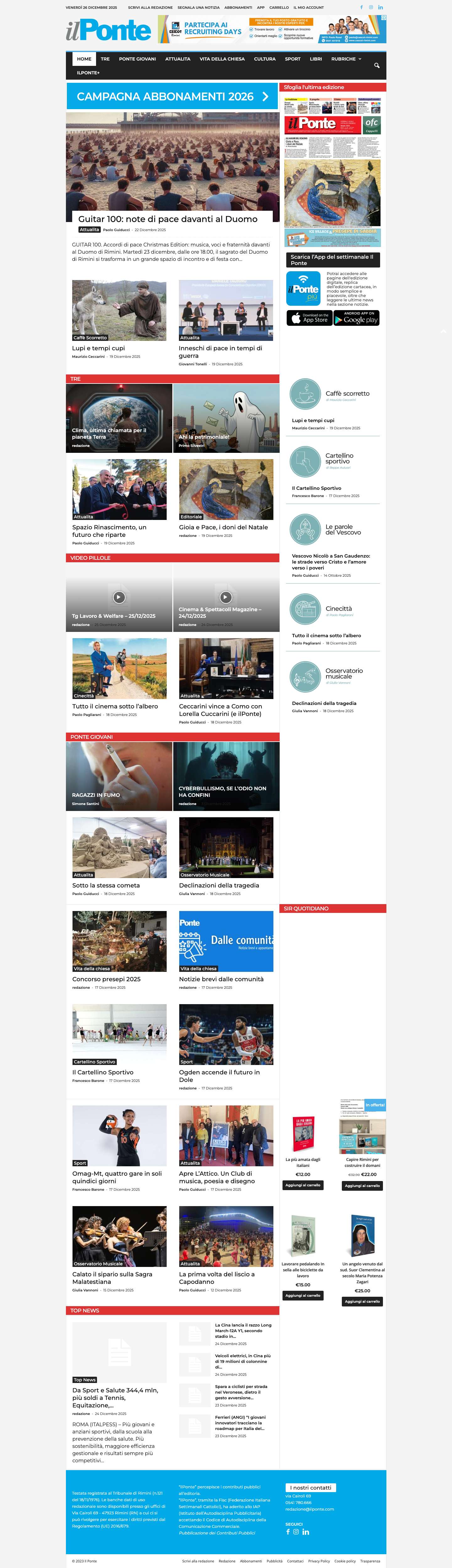 Home - Il Ponte - Full Screenshot