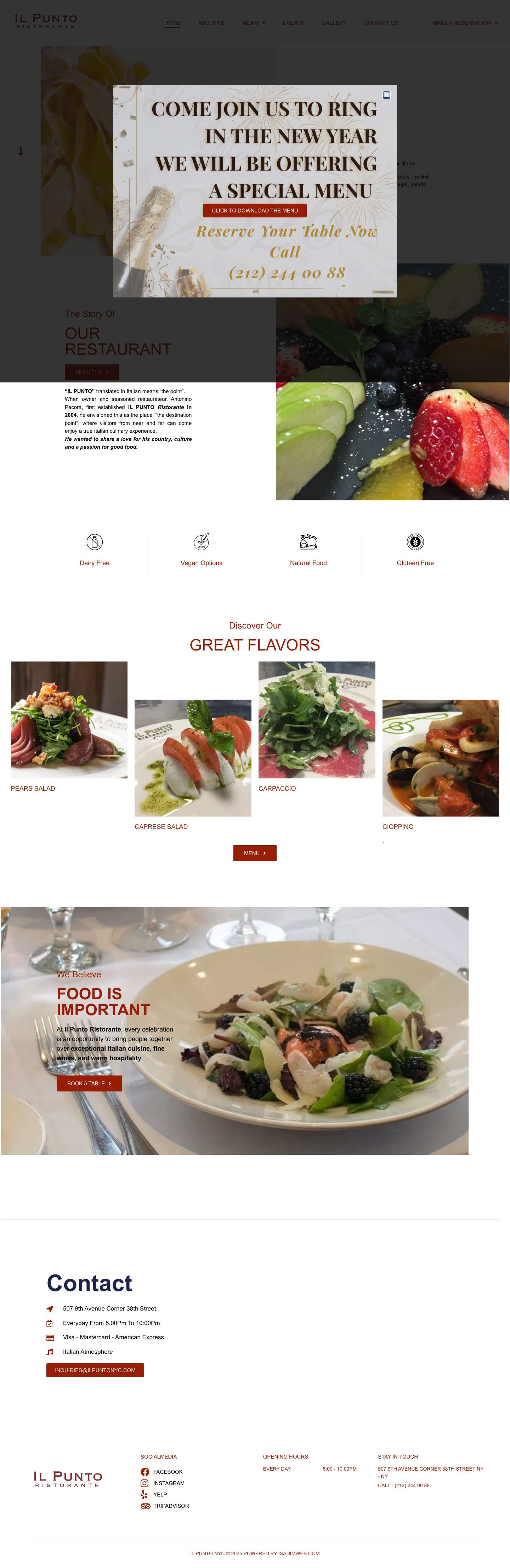 Home - Il Punto - Full Screenshot