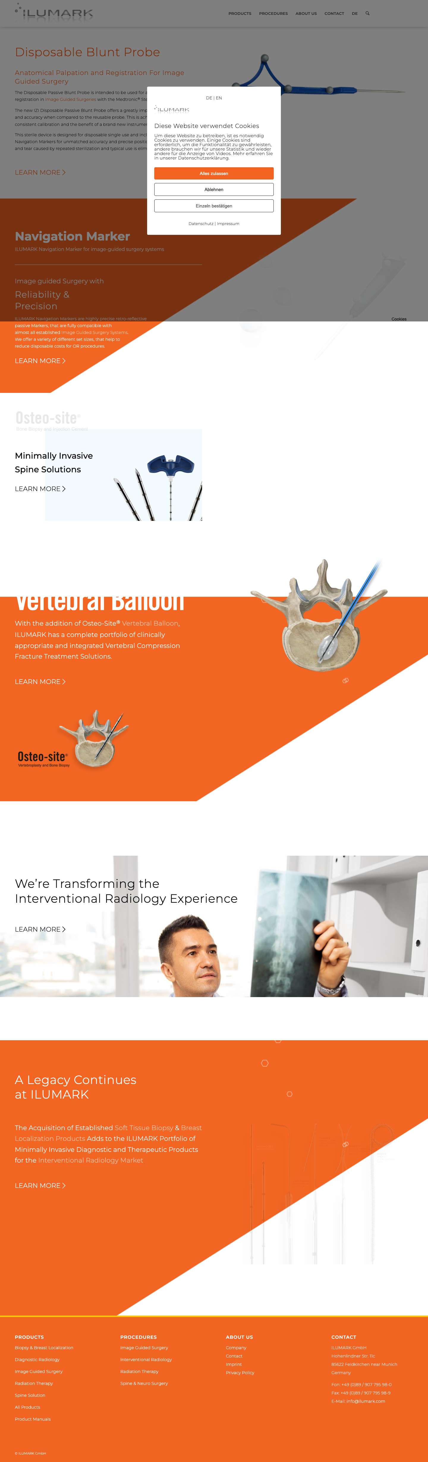 ILUMARK Medizinische ProdukteClick to open the search input fieldScroll to top - Full Screenshot