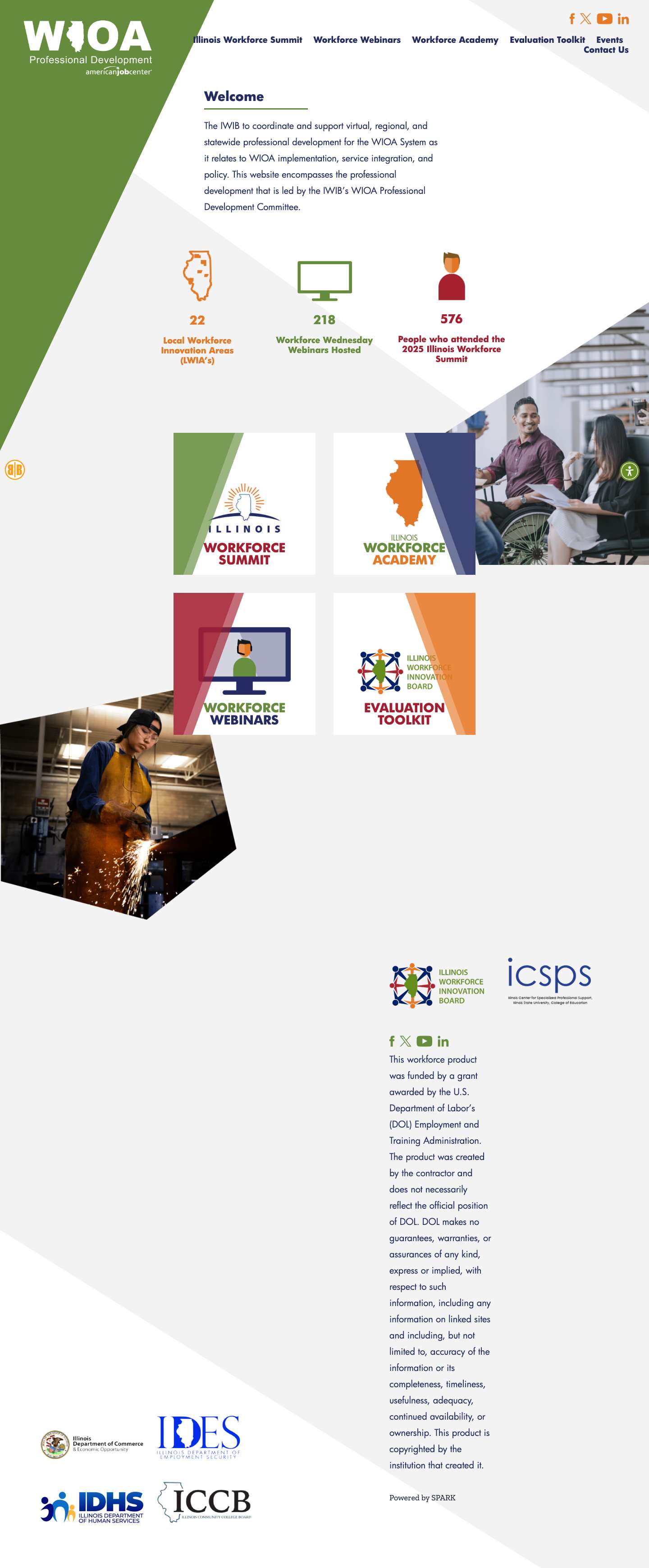 Illinois Workforce - Full Screenshot