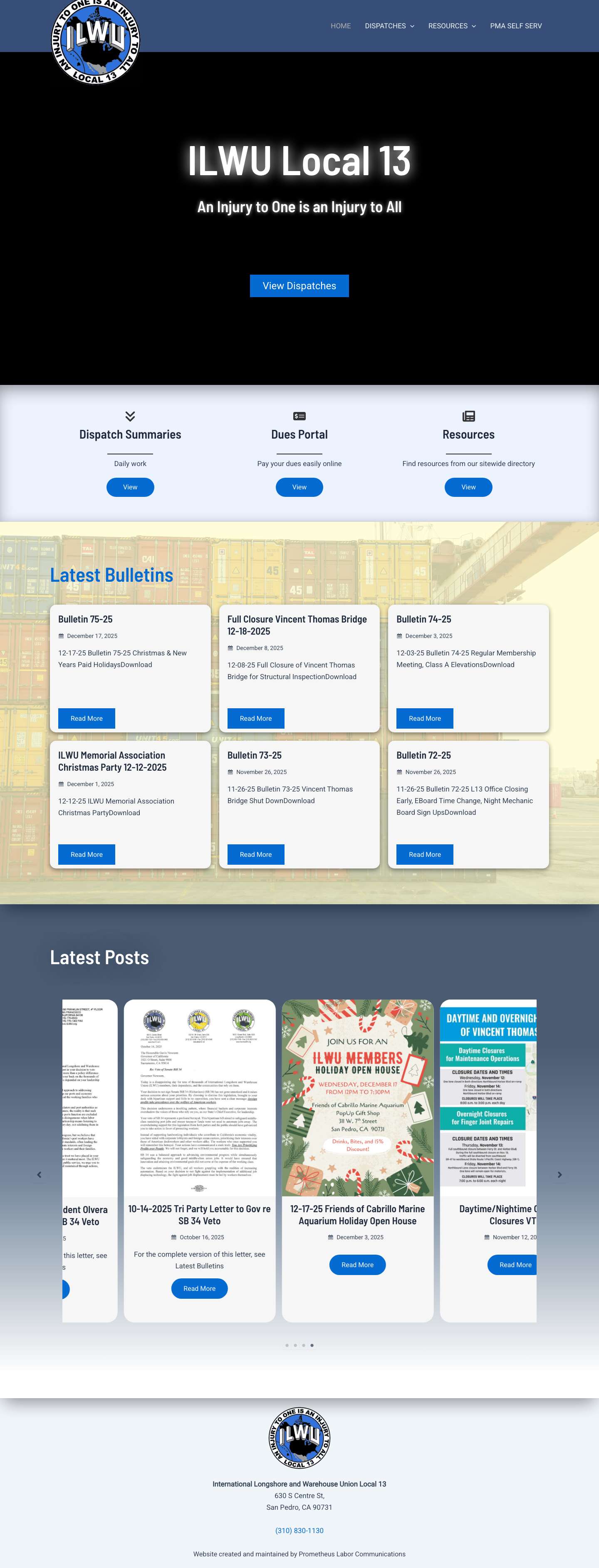 ILWU 13 – An Injury to One is an Injury to All - Full Screenshot