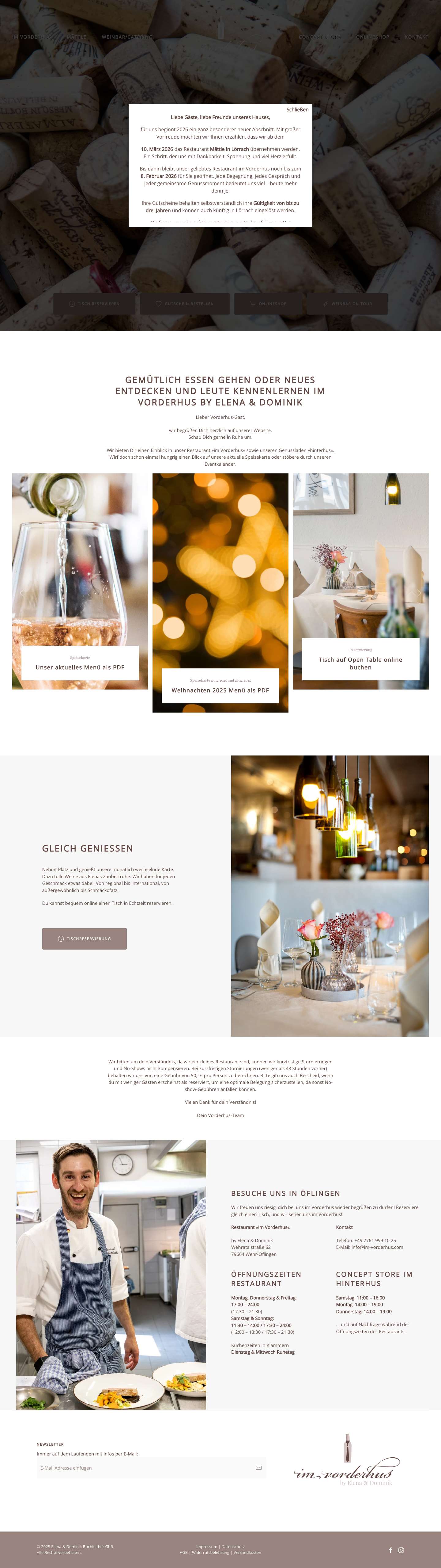 Home - Im Vorderhus - Full Screenshot