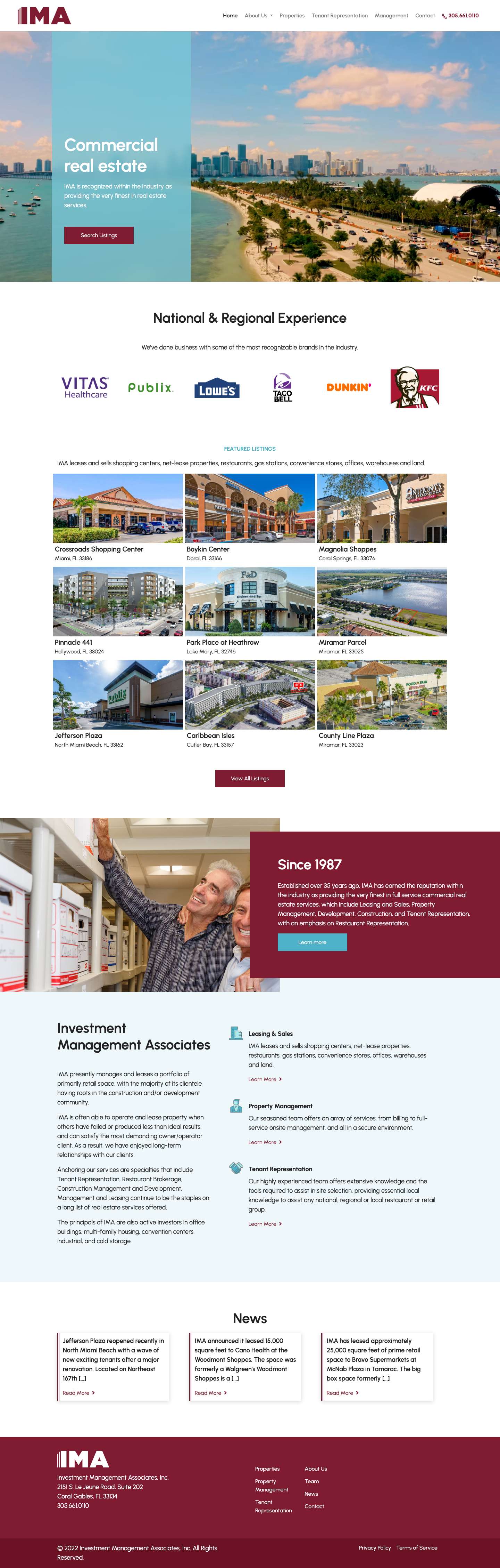 Investment Management Associates - - Full Screenshot