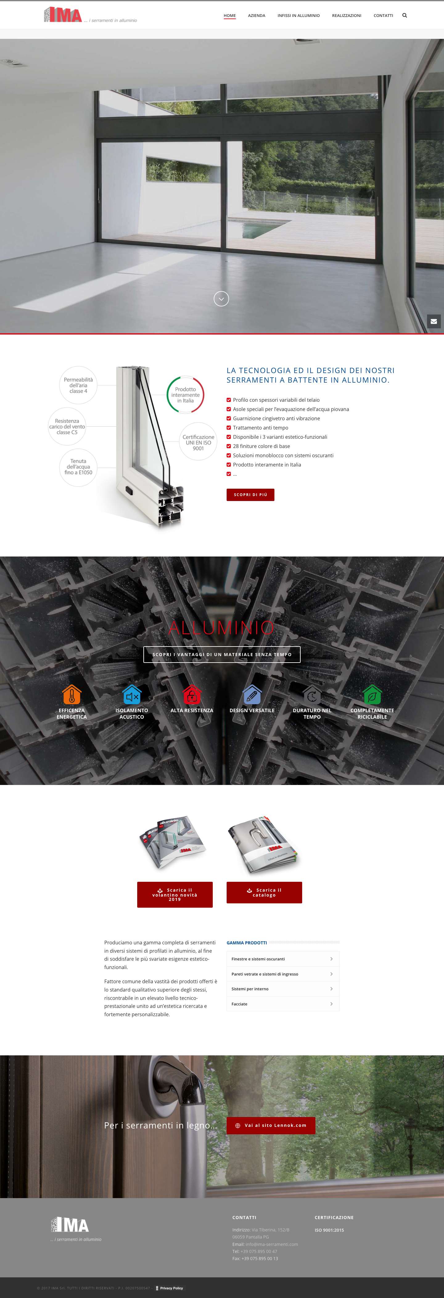 Home - IMA - Full Screenshot