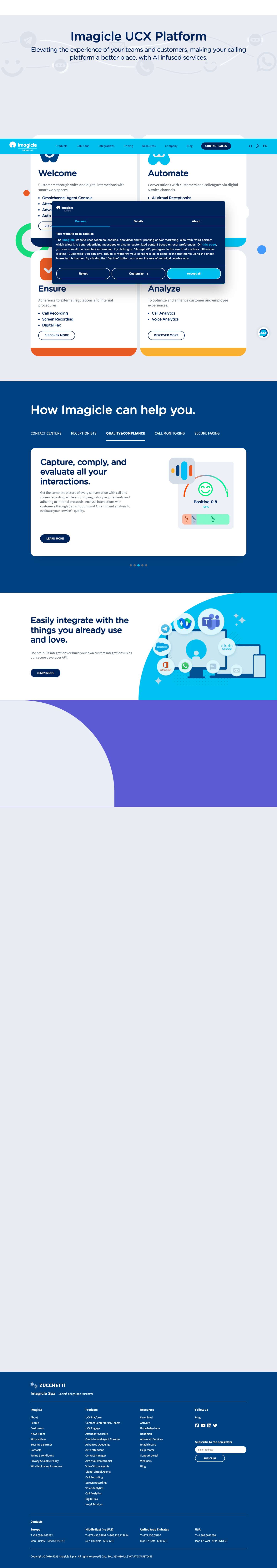 Imagicle: Your Communications Faster, Smarter, Easier - Full Screenshot
