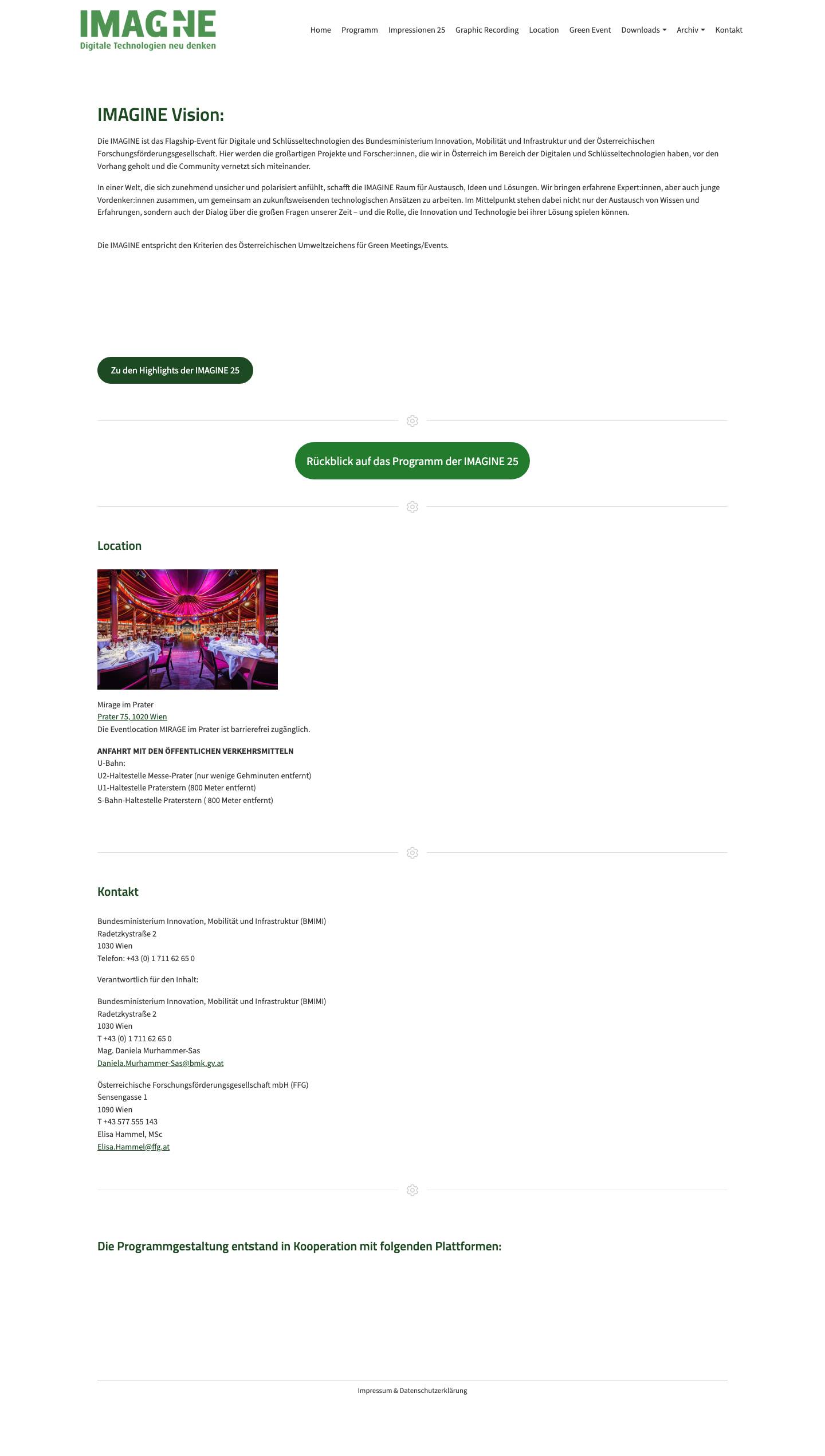 IMAGINE Vision: | Imagine 25 - Full Screenshot