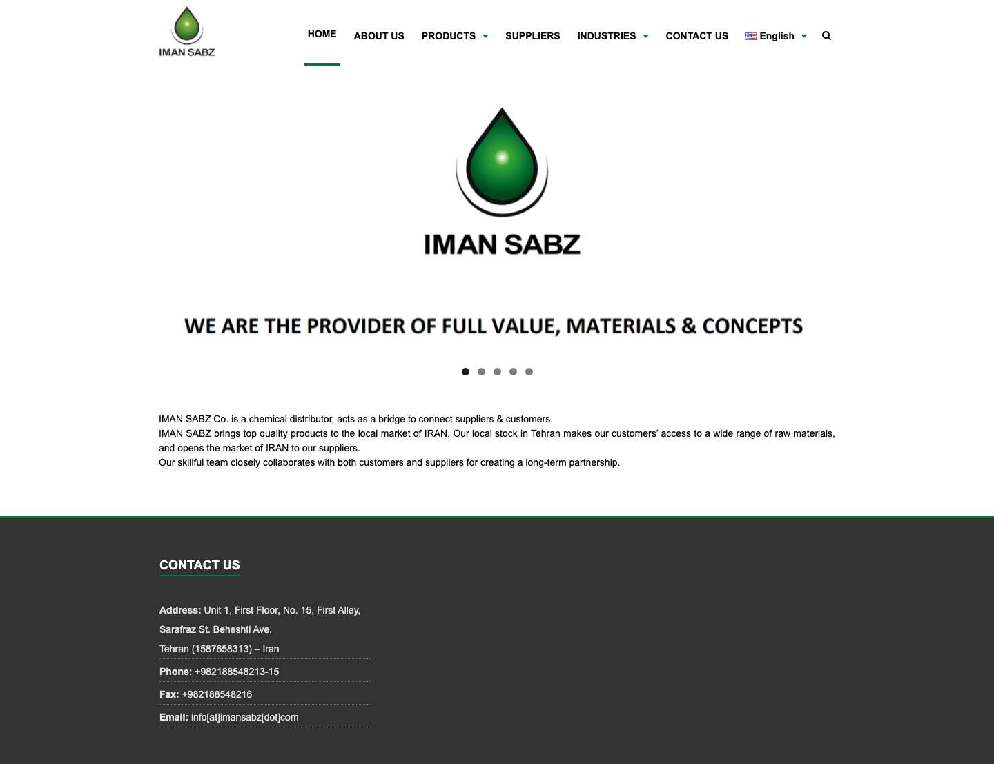 imansabz - Full Screenshot