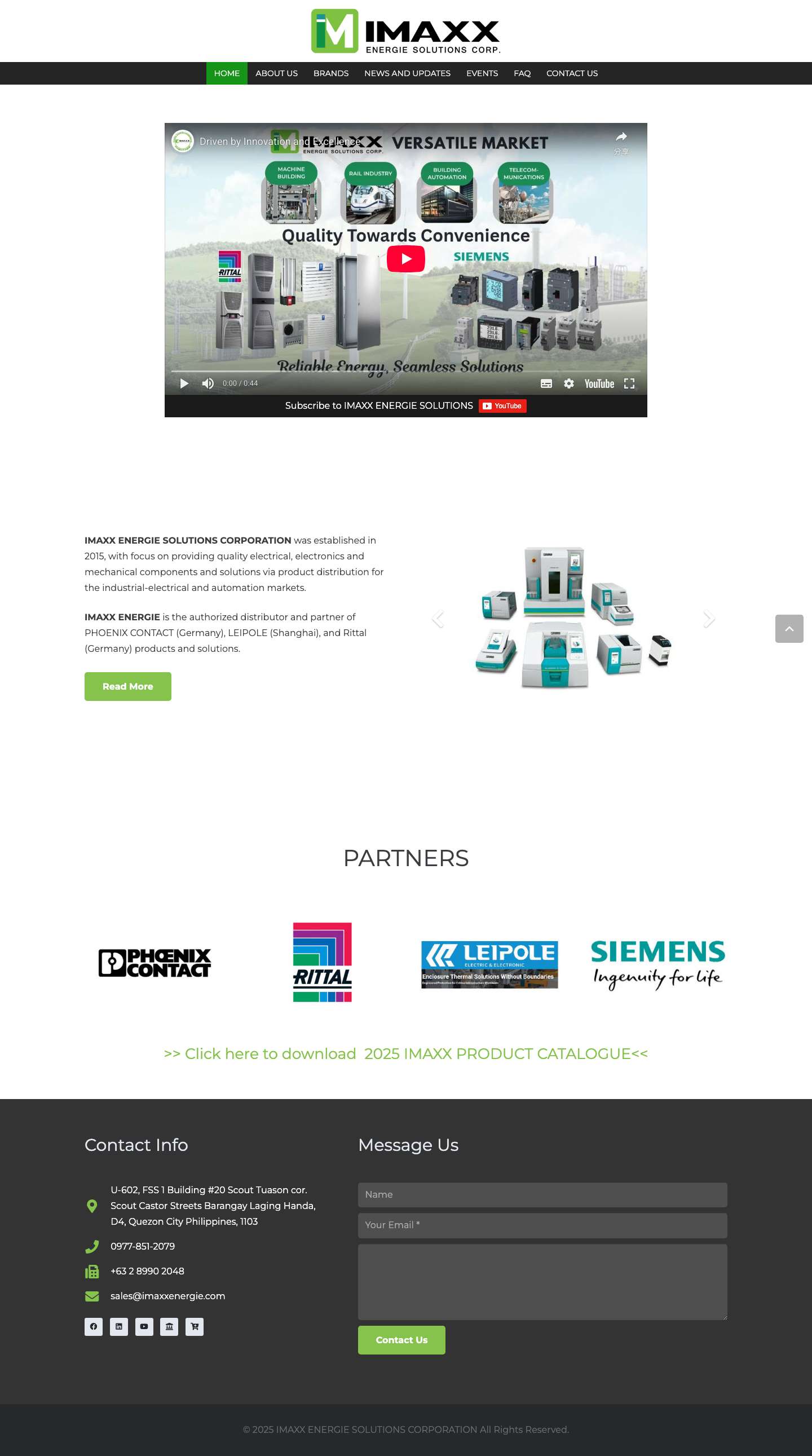 IMAXX ENERGIE SOLUTIONS CORP. – Leading Sustainable Energy Provider - Full Screenshot