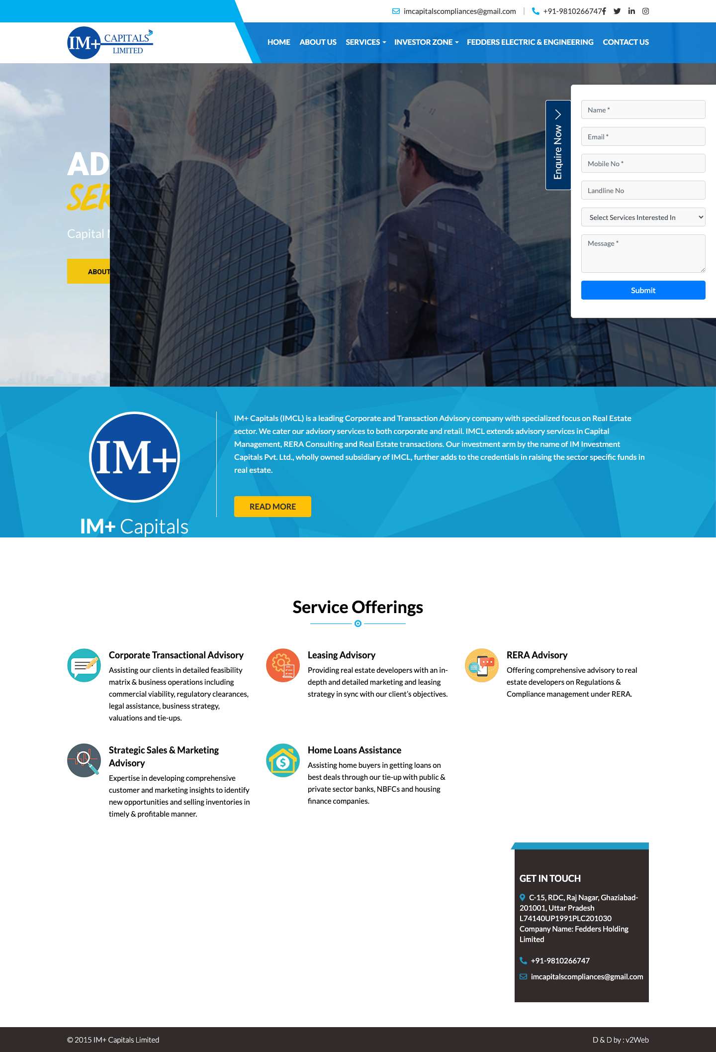 IM CapitalsIM Capitals - Full Screenshot